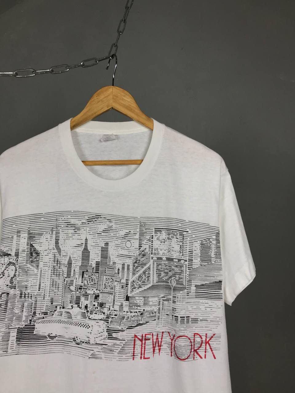 Vintage New York 1988 American vintage tee Size US L / EU 52-54 / 3 - 2 Thumbnail