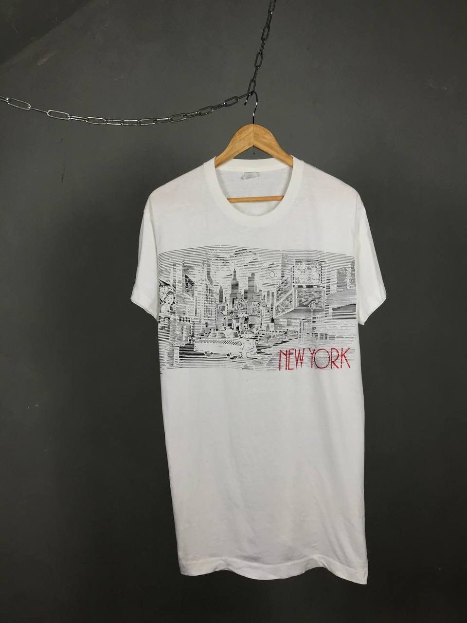 Vintage New York 1988 American vintage tee Size US L / EU 52-54 / 3 - 1 Thumbnail