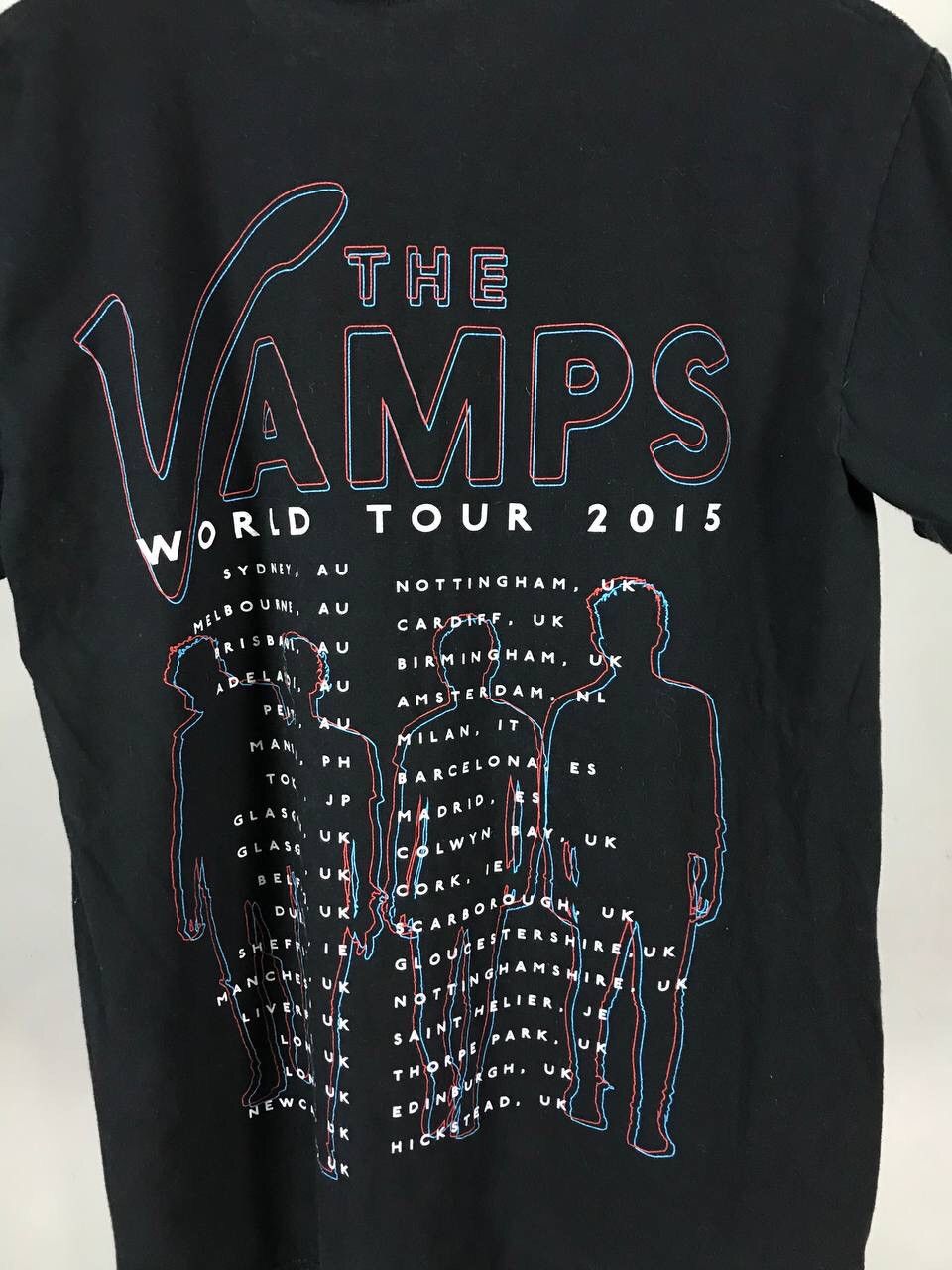 Band Tees × Vintage The Vamps Vintage Rock Band Tour Tee Size US M / EU 48-50 / 2 - 7 Thumbnail