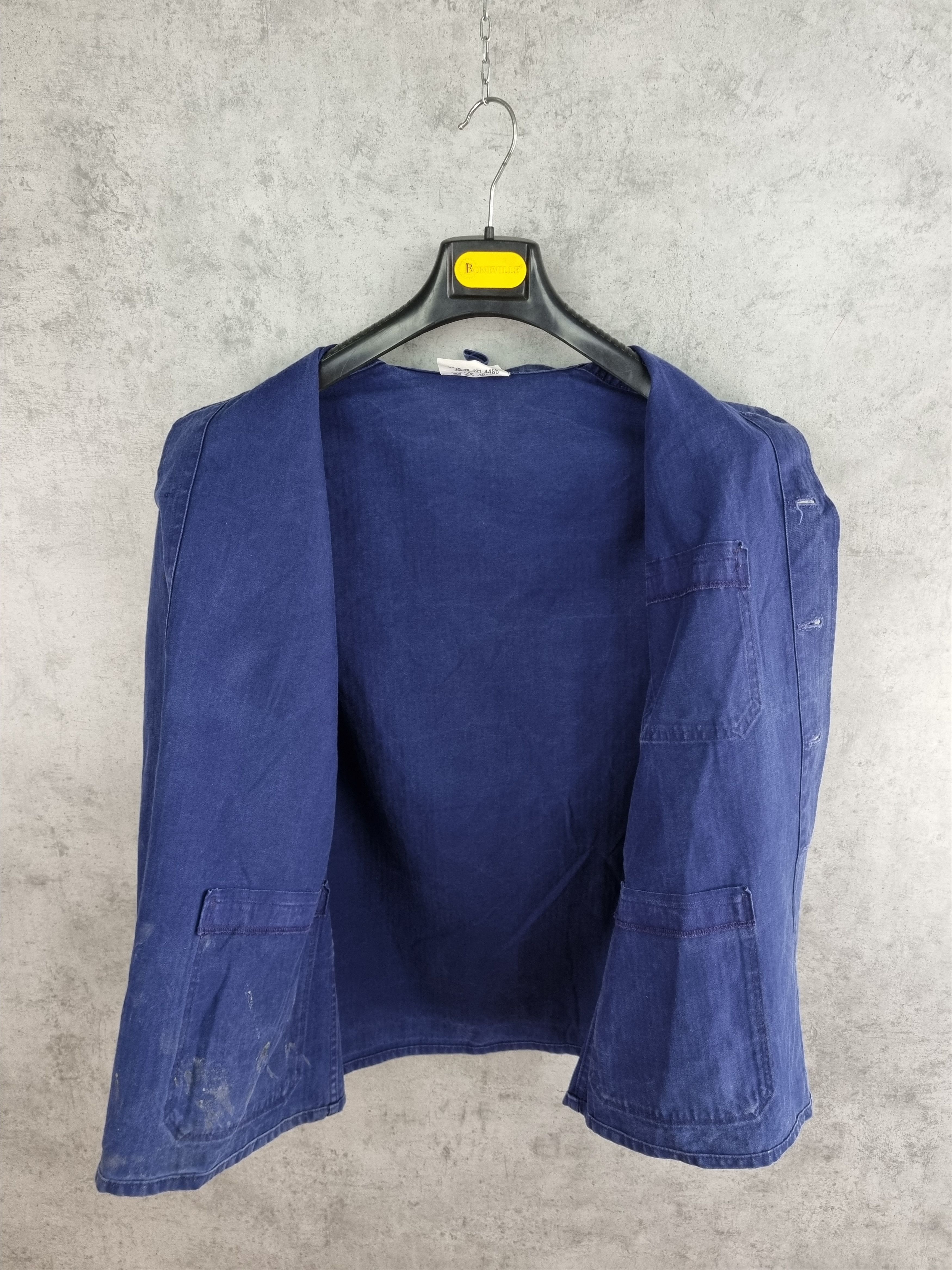 Le Laboureur × Vetra Vintage Worker Painted Avant-Garde Jacket Size US M / EU 48-50 / 2 - 9 Thumbnail