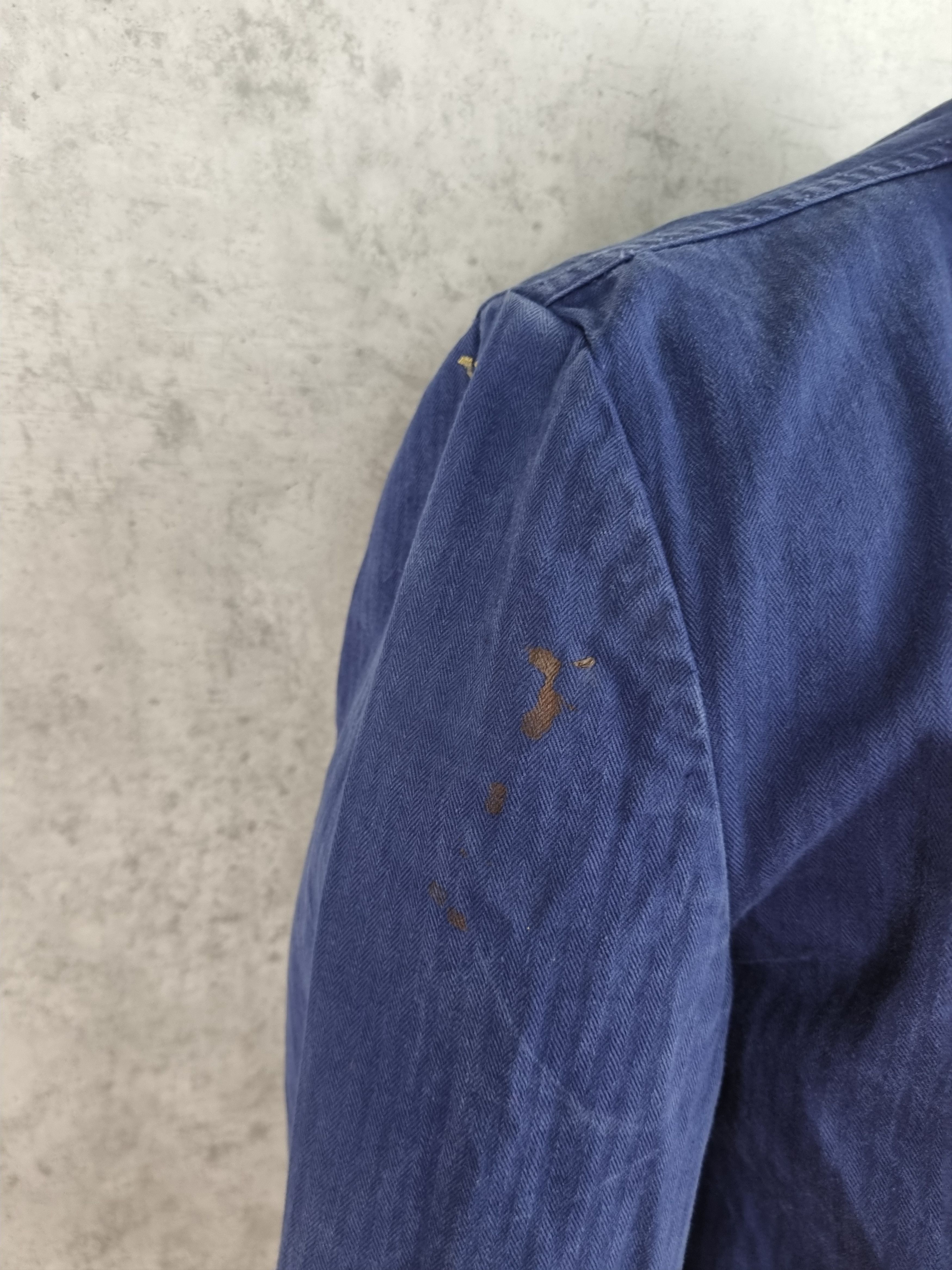 Le Laboureur × Vetra Vintage Worker Painted Avant-Garde Jacket Size US M / EU 48-50 / 2 - 15 Thumbnail
