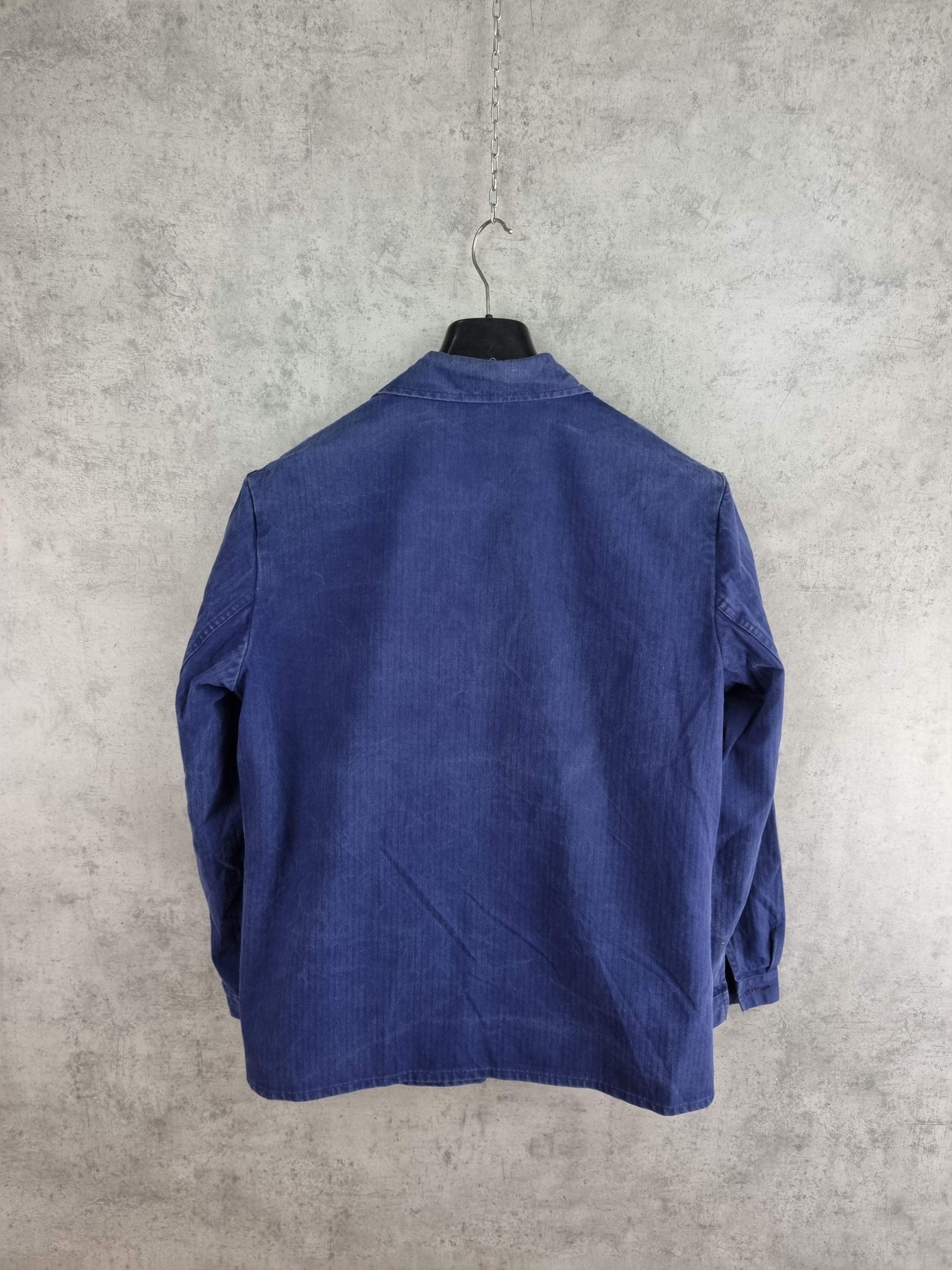 Le Laboureur × Vetra Vintage Worker Painted Avant-Garde Jacket Size US M / EU 48-50 / 2 - 4 Thumbnail