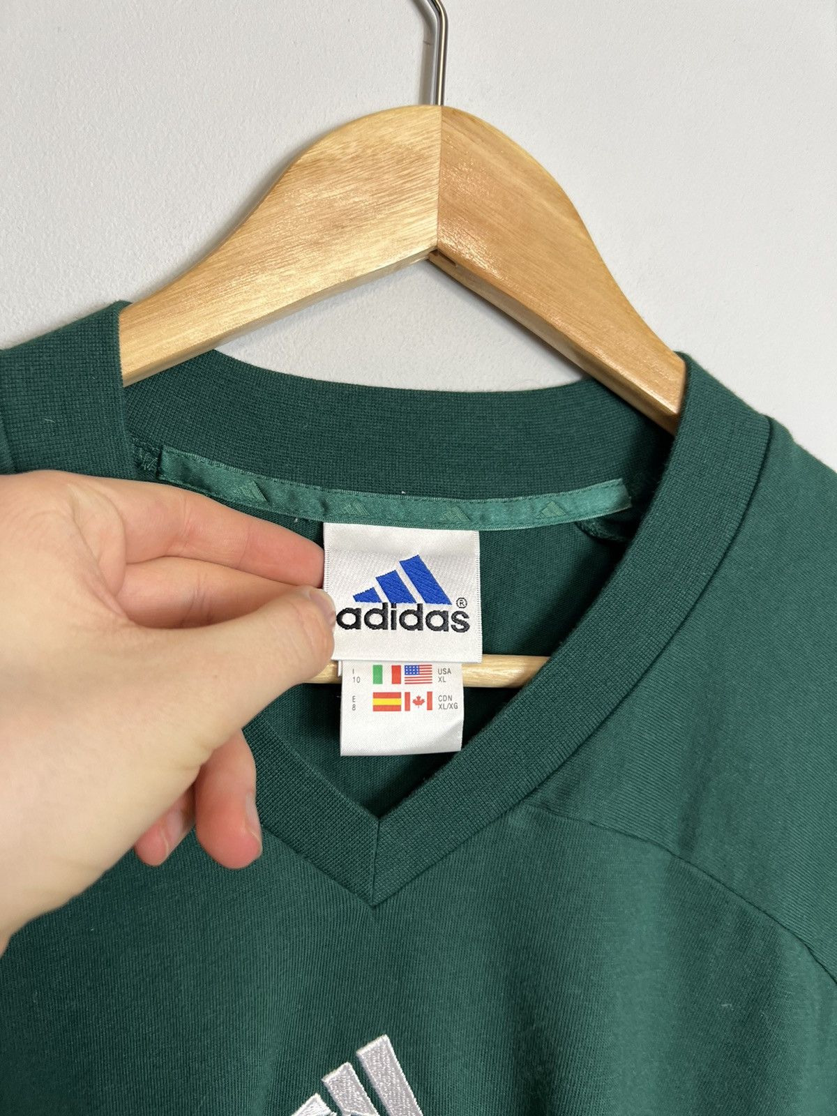 Adidas Rare Vintage 2002 Adidas Rapid Vienna 00s Football Jersey Size US XL / EU 56 / 4 - 4 Thumbnail