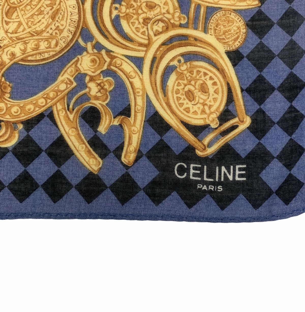 Celine celine bandana handkerchief neckerchief turban pocketsquare Size ONE SIZE - 2 Thumbnail