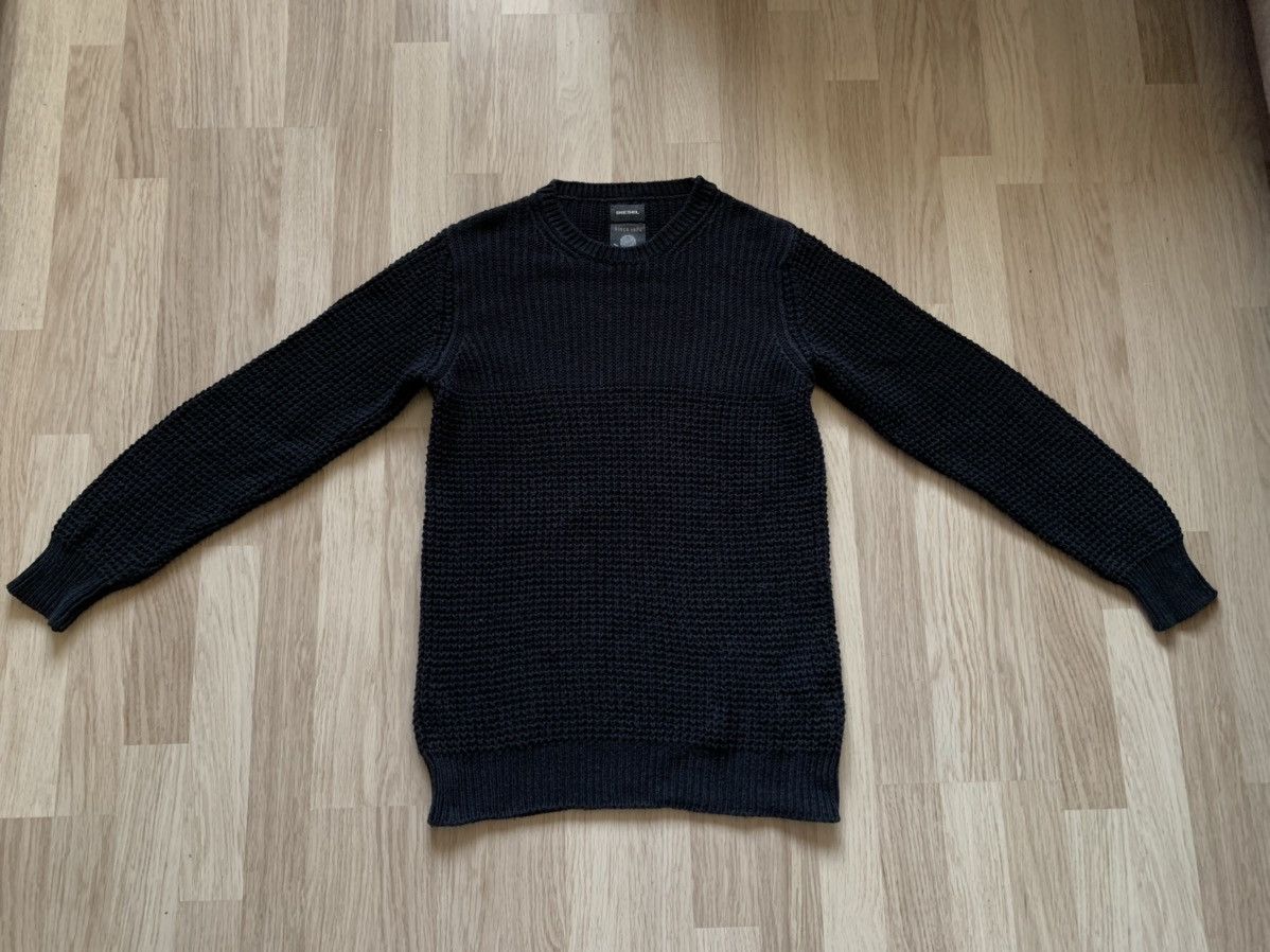 Diesel knit sweater avant-garde