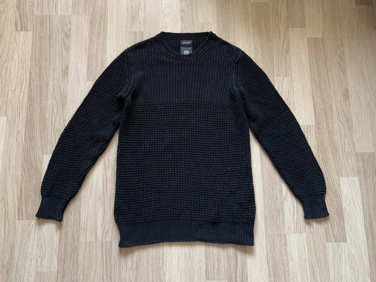 Diesel knit sweater avant-garde