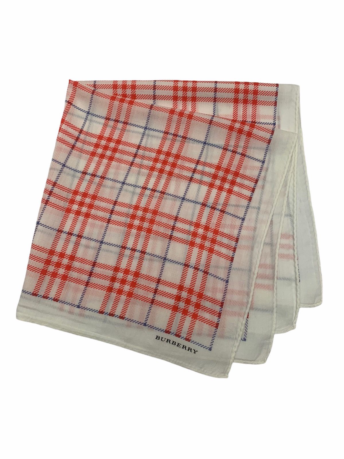 Burberry × Vintage burberry bandana handkerchief neckerchief scarf turban Size ONE SIZE - 1 Thumbnail