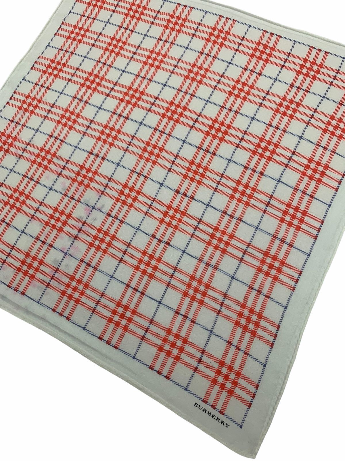 Burberry × Vintage burberry bandana handkerchief neckerchief scarf turban Size ONE SIZE - 4 Thumbnail