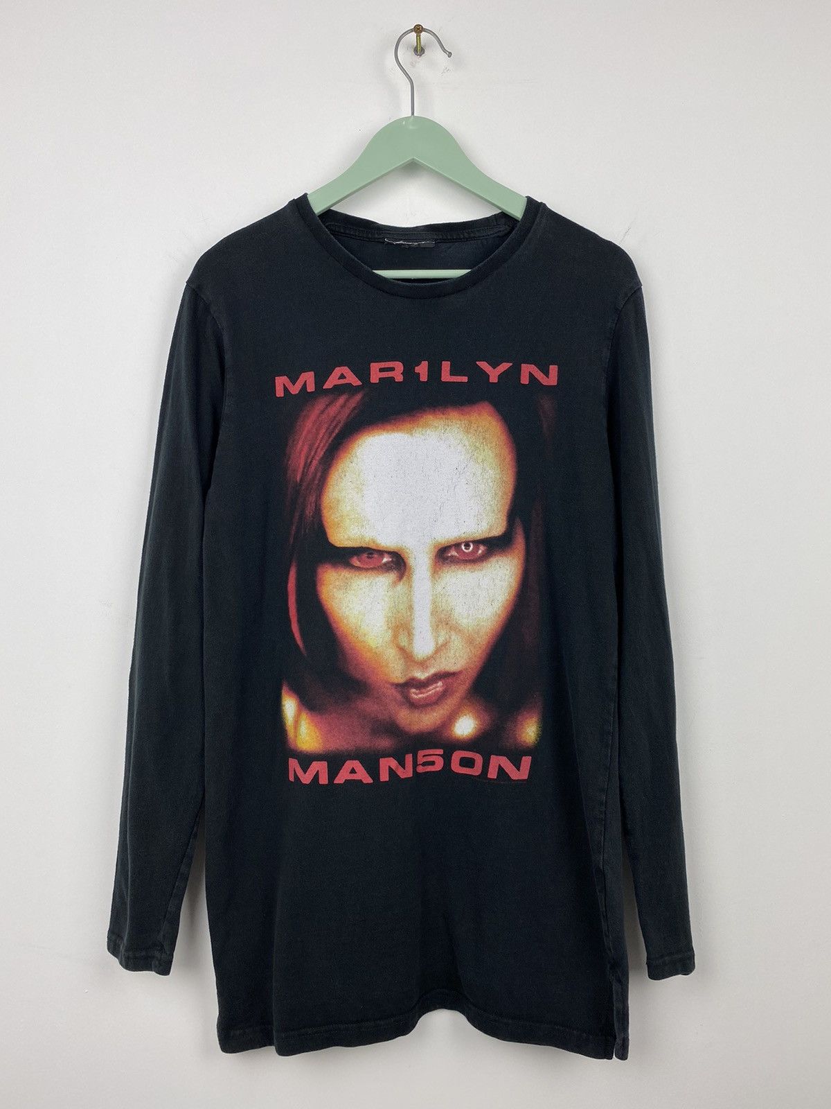 Band Tees × Marilyn Manson × Vintage Y2k Marilyn Manson Death Long