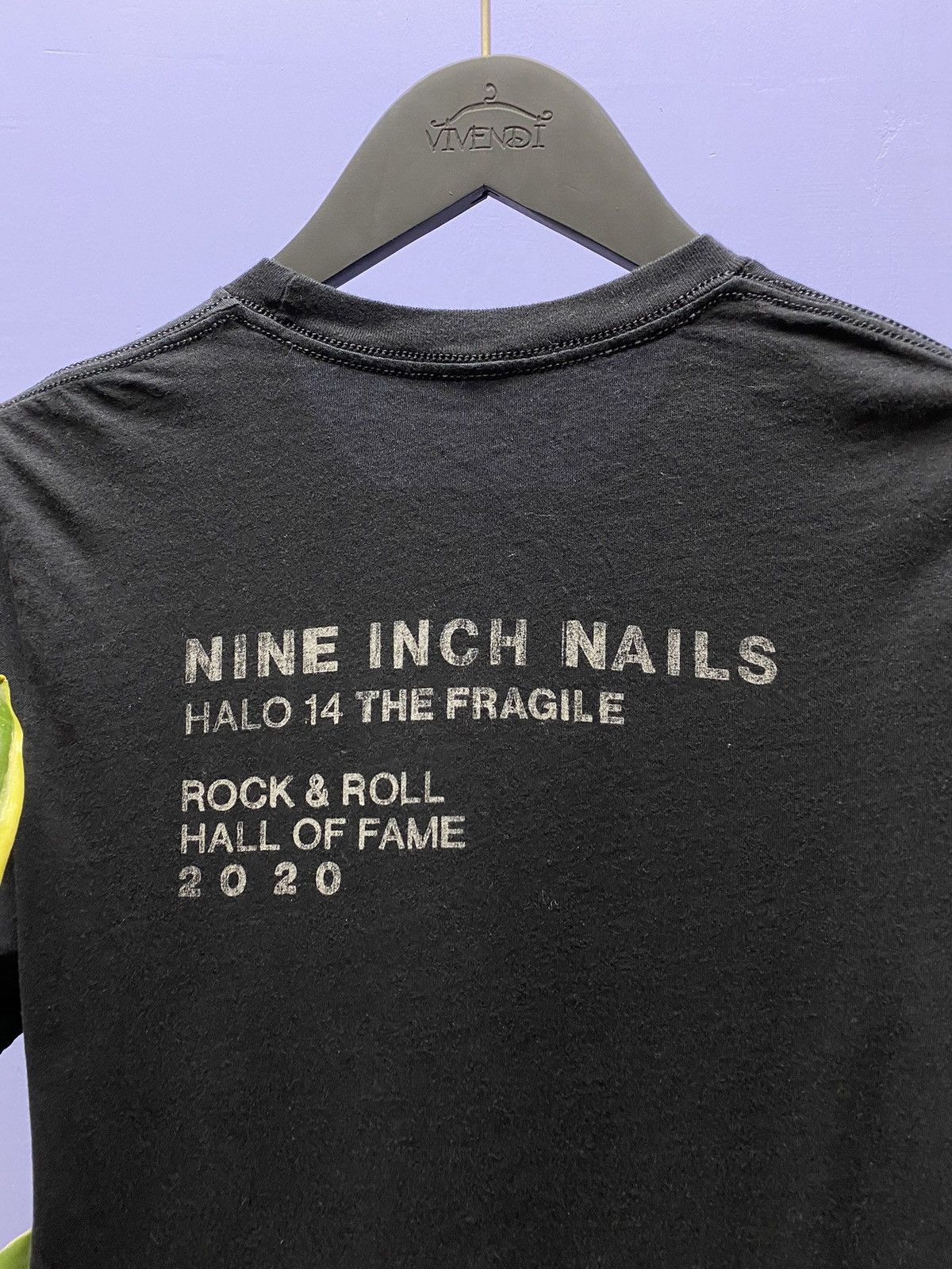 Band Tees Rare Nine Inch Nails R+RHOF 2020 Limited Edition T Shirt Size US S / EU 44-46 / 1 - 14 Thumbnail