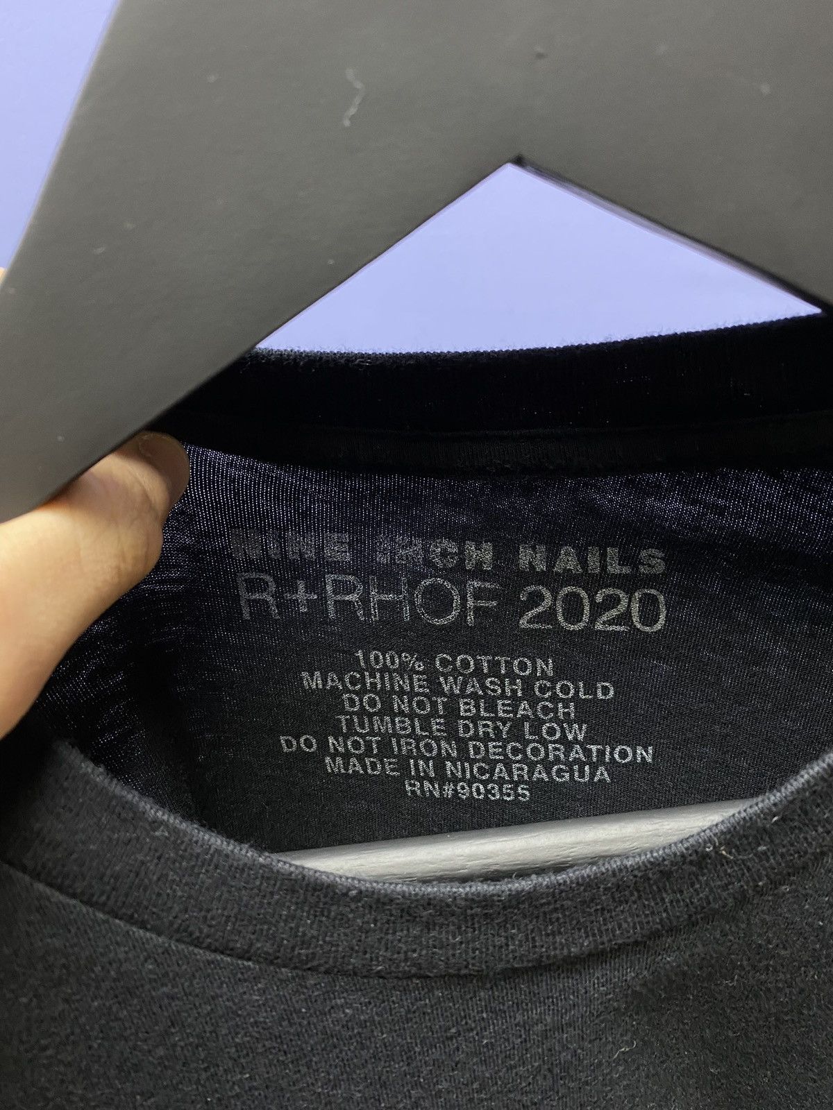 Band Tees Rare Nine Inch Nails R+RHOF 2020 Limited Edition T Shirt Size US S / EU 44-46 / 1 - 10 Thumbnail
