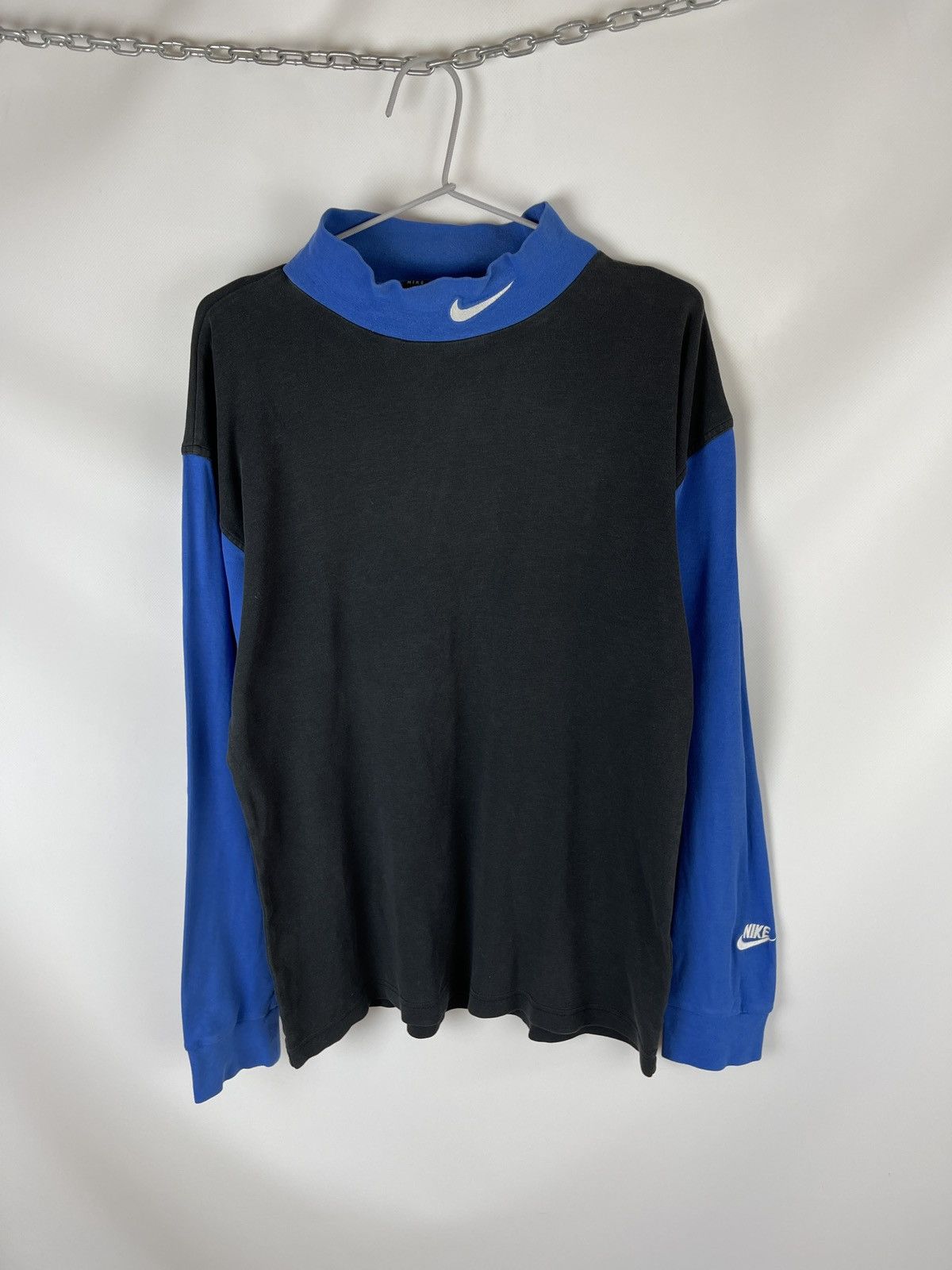 Nike Nike premier vintage 90s double logo swoosh turtleneck long Size US M / EU 48-50 / 2 - 1 Thumbnail