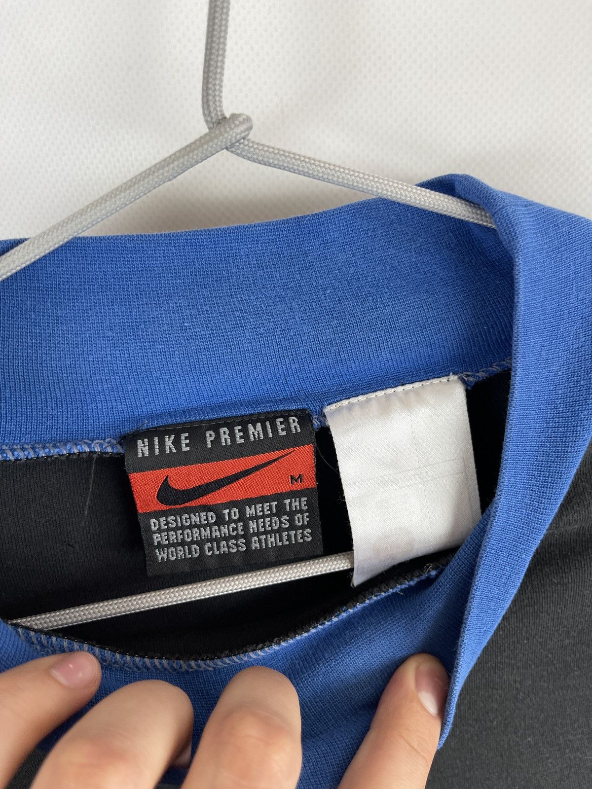 Nike Nike premier vintage 90s double logo swoosh turtleneck long Size US M / EU 48-50 / 2 - 8 Thumbnail