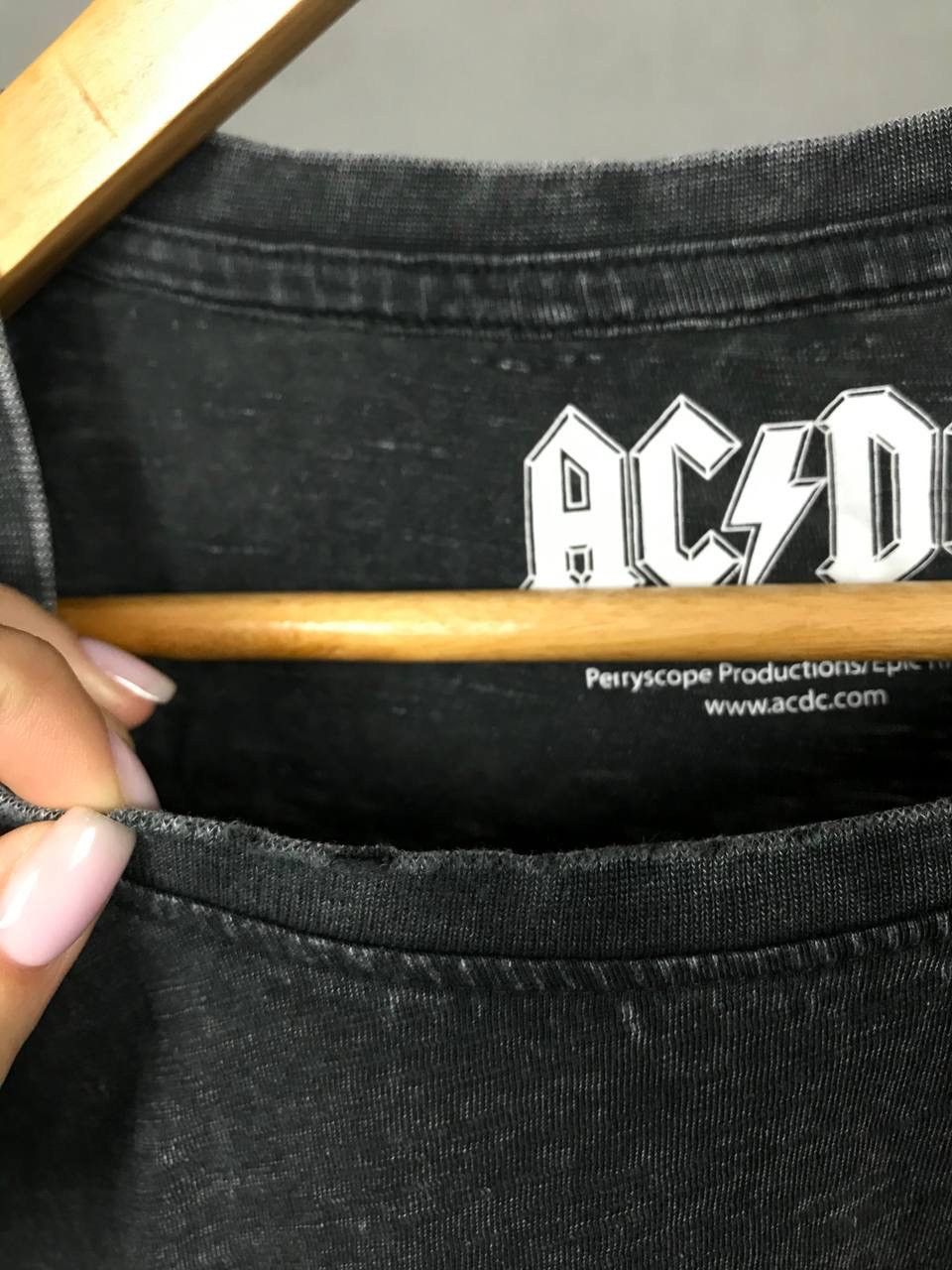 AC/DC × Band Tees × Vintage AC/DC vintage rock band tee Size US XL / EU 56 / 4 - 6 Thumbnail