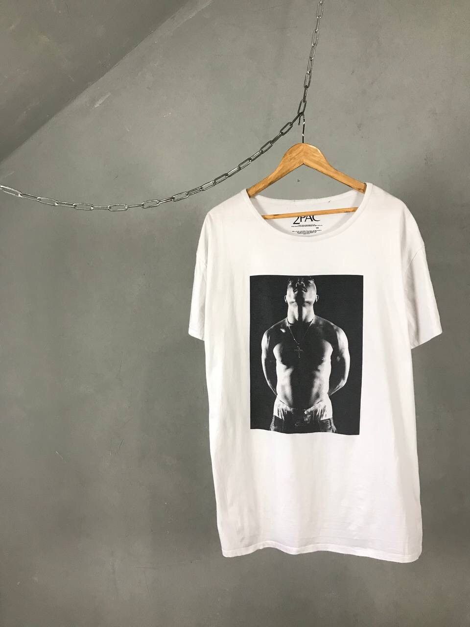 Band Tees × Rap Tees × Vintage 2pac Vintage Rap Tee Size US XL / EU 56 / 4 - 1 Thumbnail
