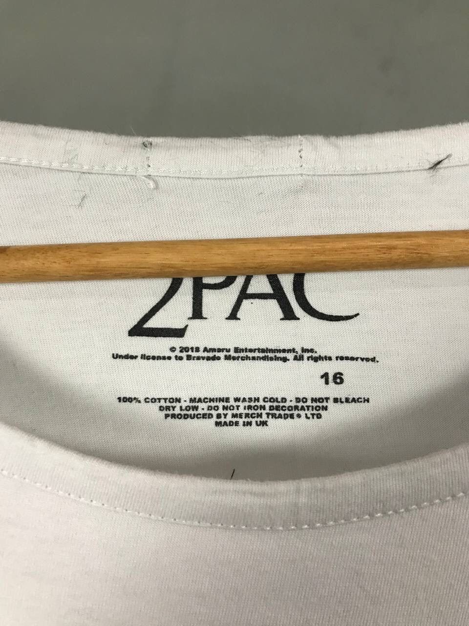 Band Tees × Rap Tees × Vintage 2pac Vintage Rap Tee Size US XL / EU 56 / 4 - 4 Thumbnail