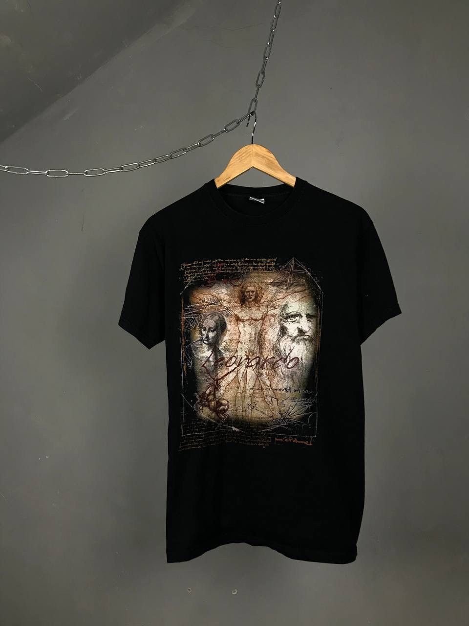 Vintage Leonardo da Vinci vintage art tee Size US M / EU 48-50 / 2 - 1 Thumbnail