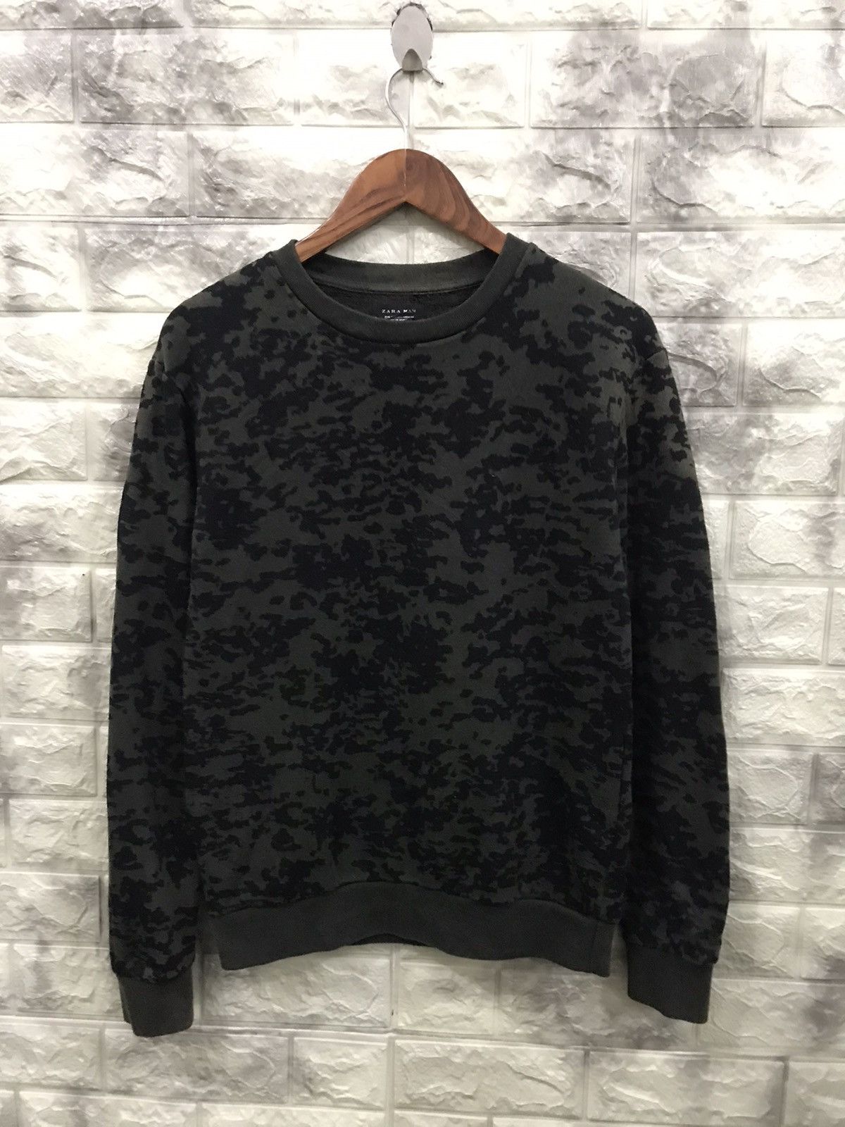 Zara Zara Camo Sweatshirt Size US S / EU 44-46 / 1 - 1 Thumbnail