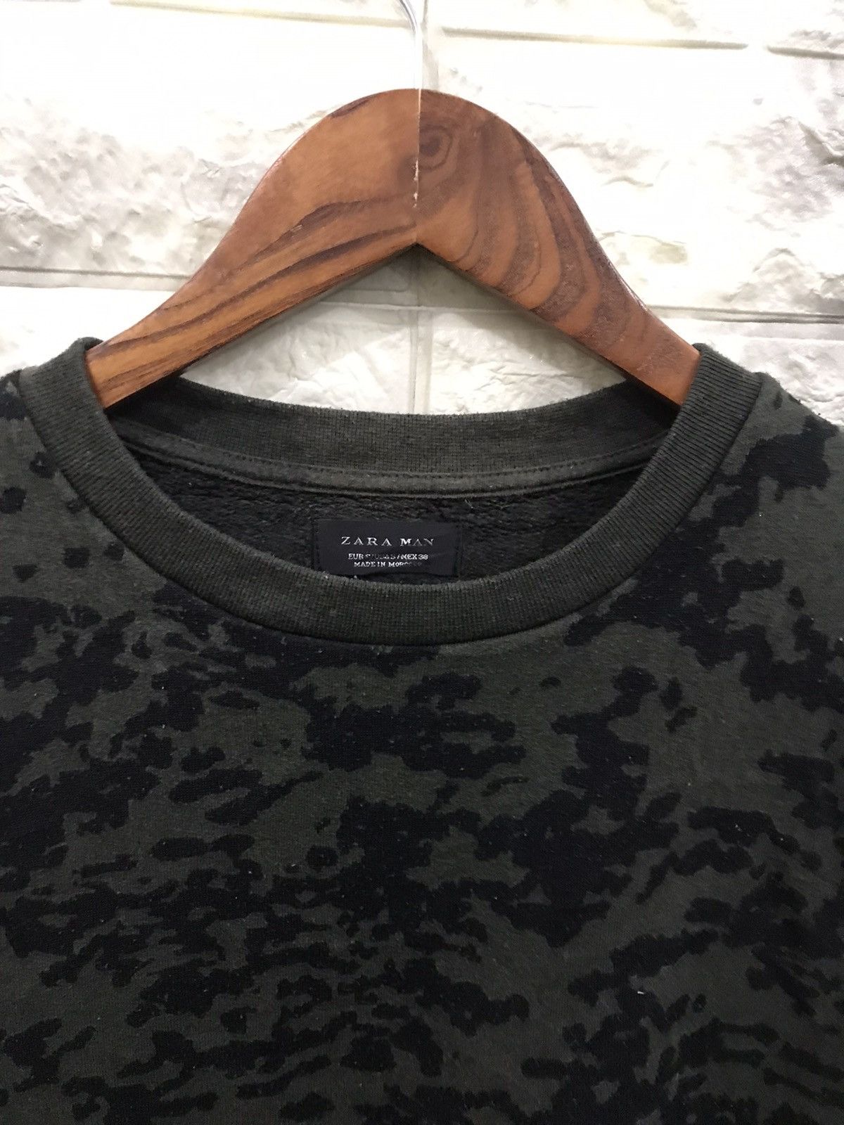 Zara Zara Camo Sweatshirt Size US S / EU 44-46 / 1 - 3 Thumbnail