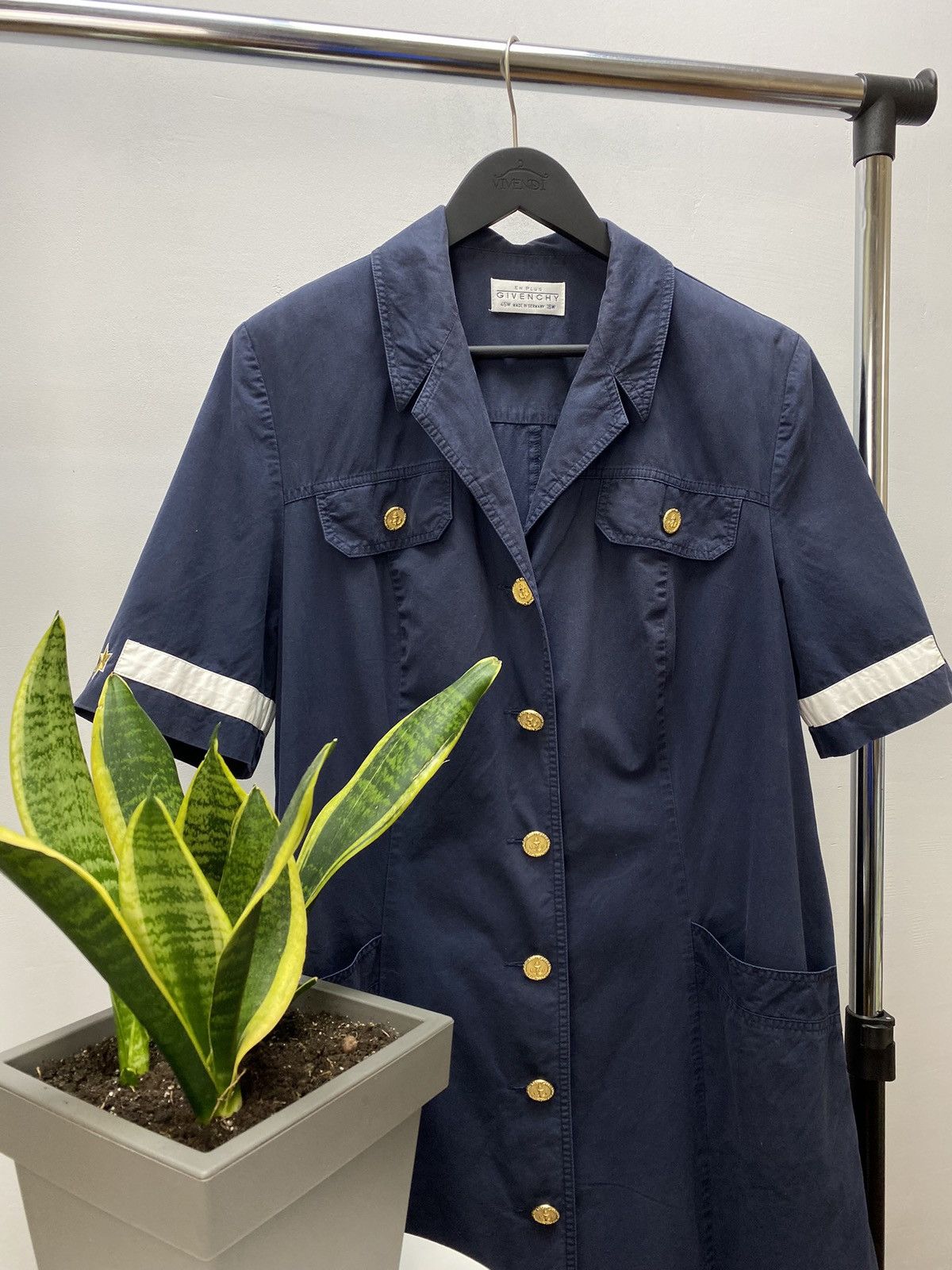 Givenchy × Vintage Vintage Givenchy En Pluse Dress Coat Sailor Style Women’s L Size L / US 10 / IT 46 - 4 Thumbnail