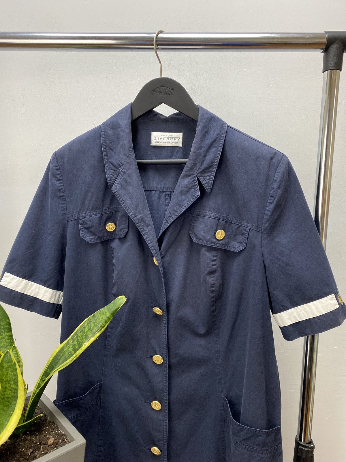 Givenchy × Vintage Vintage Givenchy En Pluse Dress Coat Sailor Style Women’s L Size L / US 10 / IT 46 - 6 Thumbnail