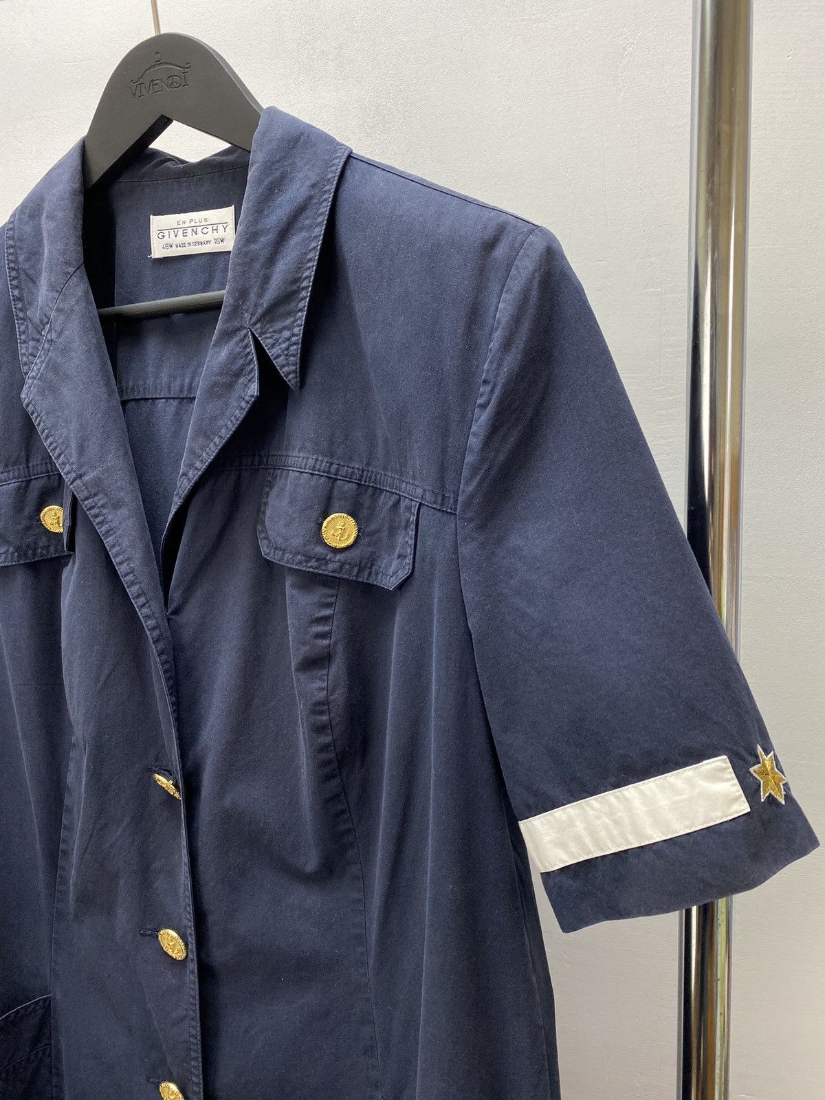 Givenchy × Vintage Vintage Givenchy En Pluse Dress Coat Sailor Style Women’s L Size L / US 10 / IT 46 - 7 Thumbnail