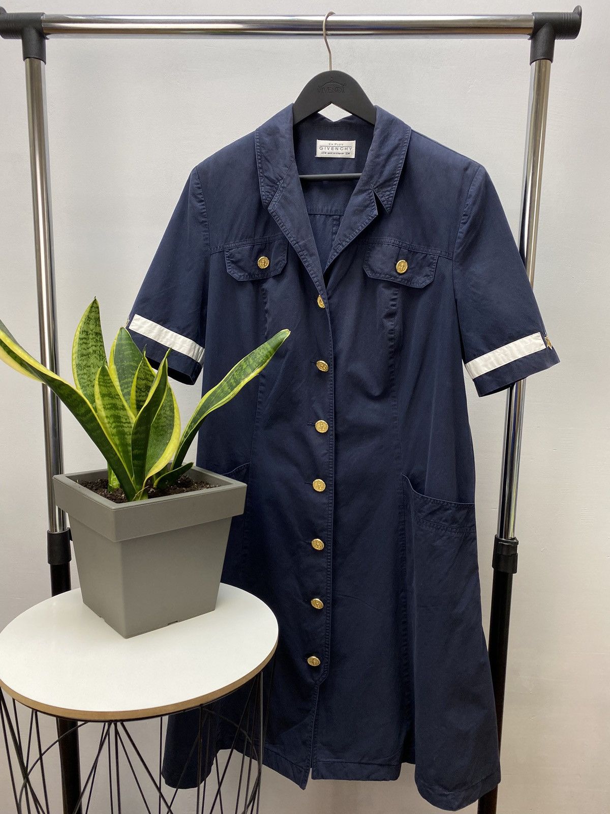Givenchy × Vintage Vintage Givenchy En Pluse Dress Coat Sailor Style Women’s L Size L / US 10 / IT 46 - 2 Thumbnail