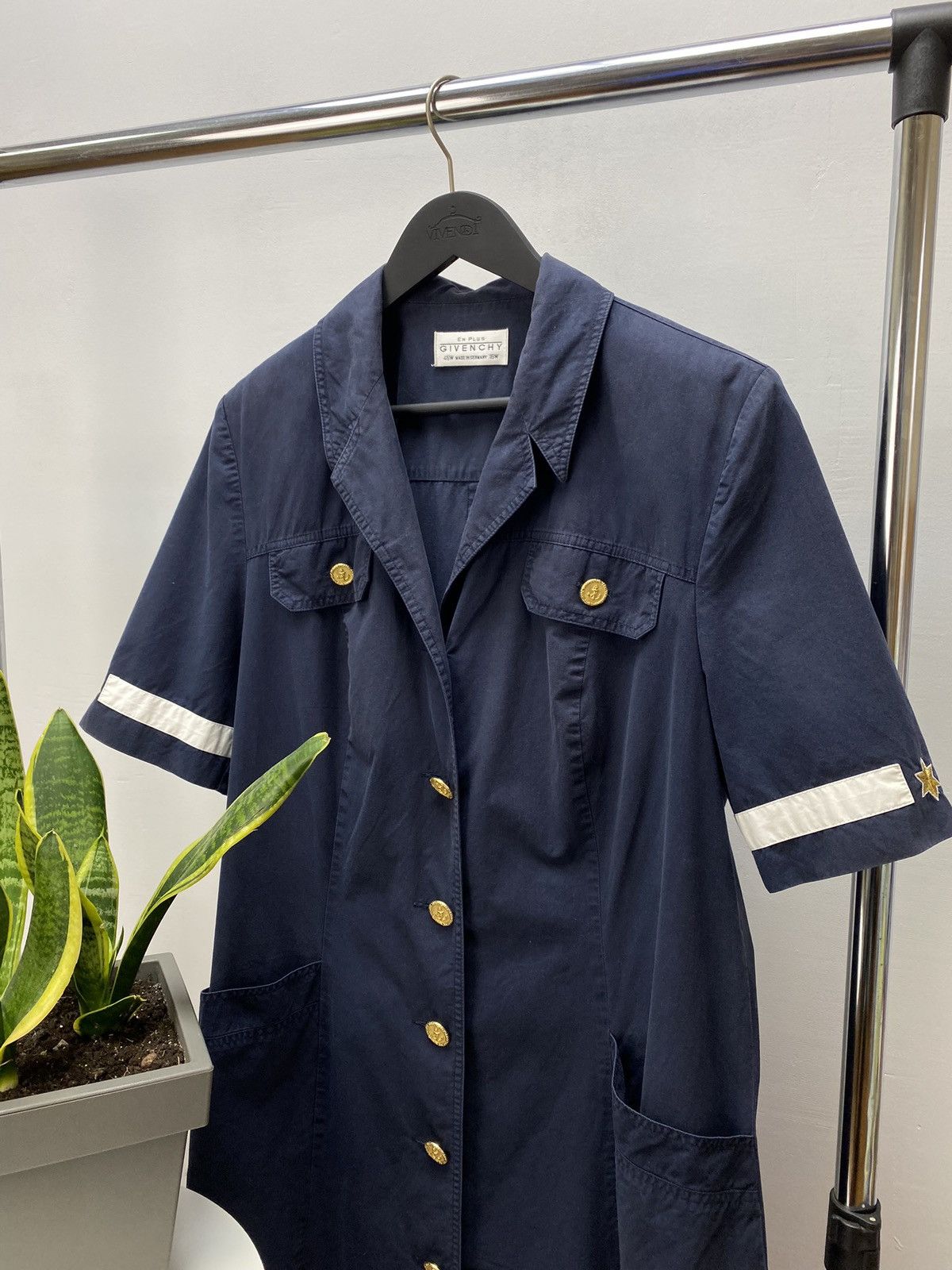 Givenchy × Vintage Vintage Givenchy En Pluse Dress Coat Sailor Style Women’s L Size L / US 10 / IT 46 - 3 Thumbnail