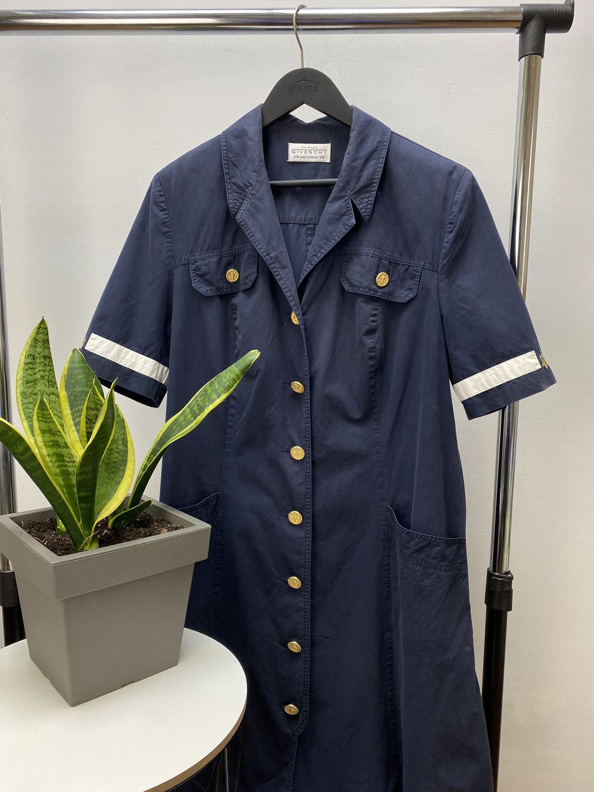 Givenchy × Vintage Vintage Givenchy En Pluse Dress Coat Sailor Style Women’s L Size L / US 10 / IT 46 - 1 Thumbnail