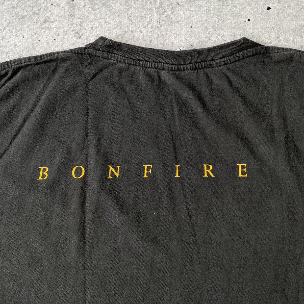 Vintage AC/DC 98’ Bonfire flame Band Tee XL washed