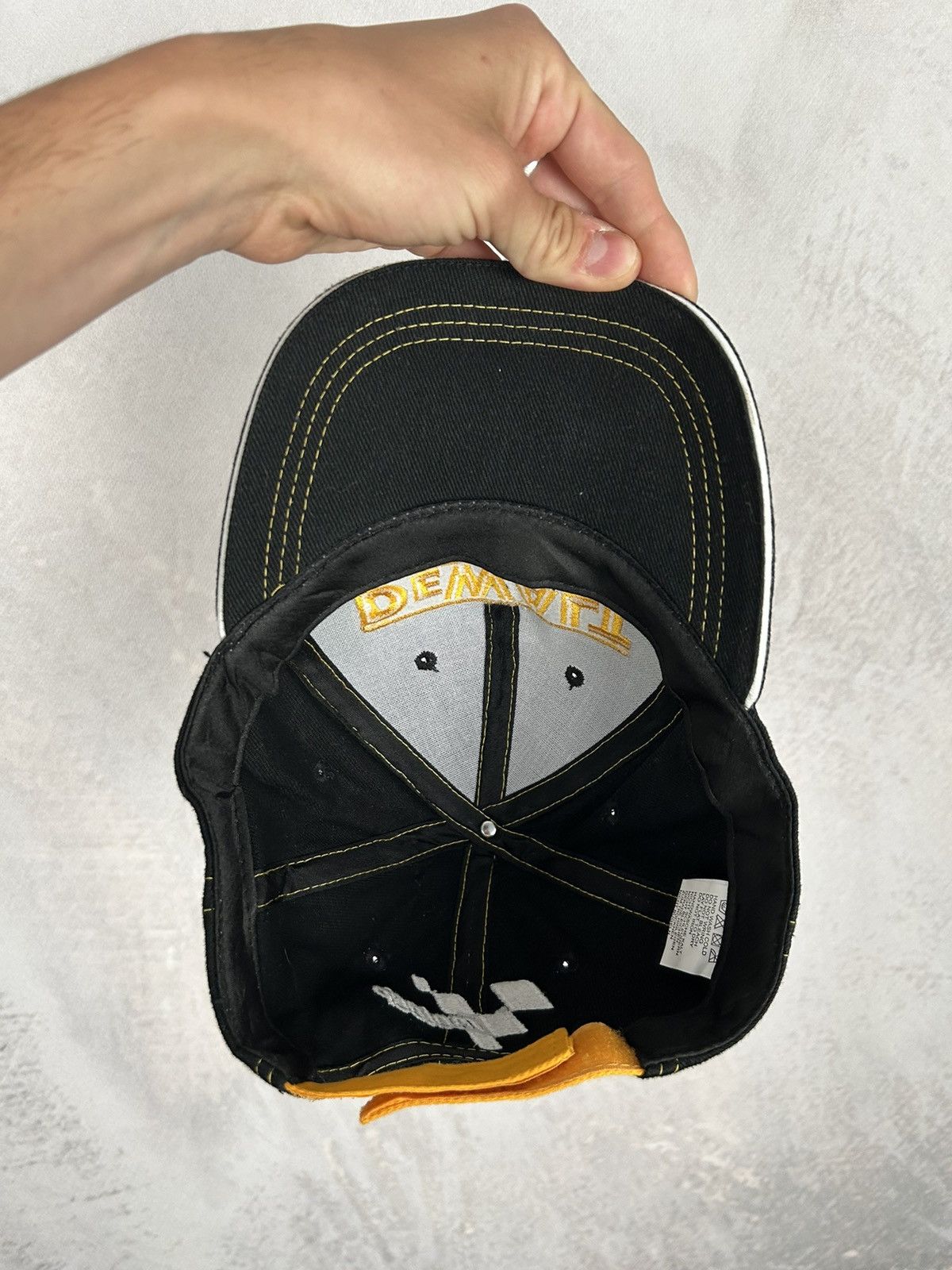 Vintage Vintage Dewalt Racing SnapBack Hat Cap 90s Y2K Size ONE SIZE - 4 Thumbnail