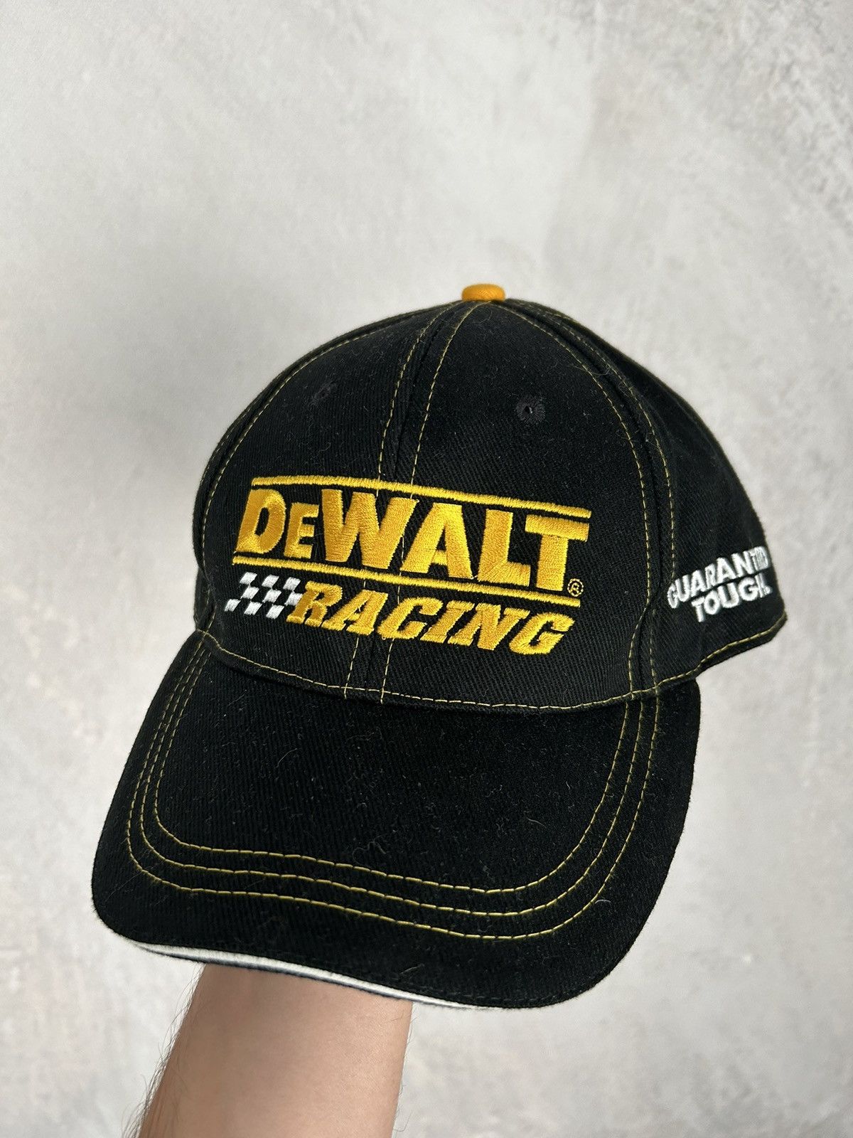 Vintage Vintage Dewalt Racing SnapBack Hat Cap 90s Y2K Size ONE SIZE - 1 Thumbnail