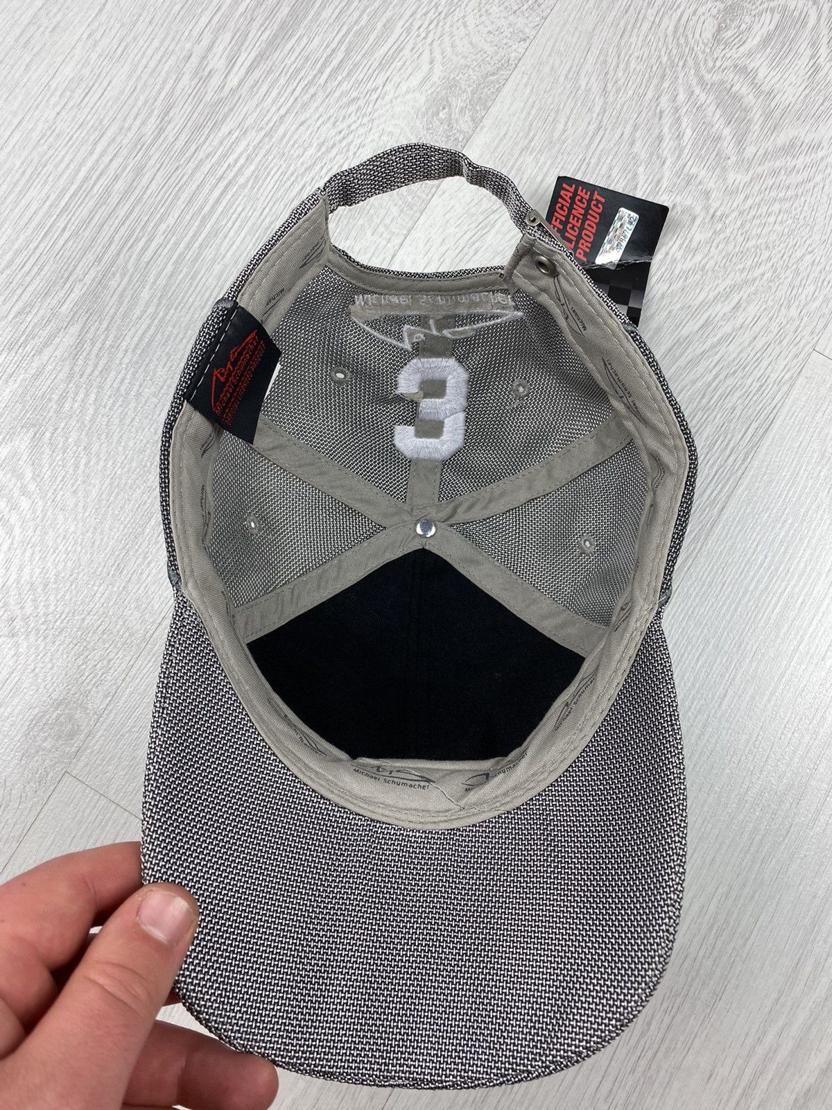 Vintage New! Michael Schumacher Cap Hat Ferrari BMW Marlboro Jaguar Size ONE SIZE - 4 Thumbnail