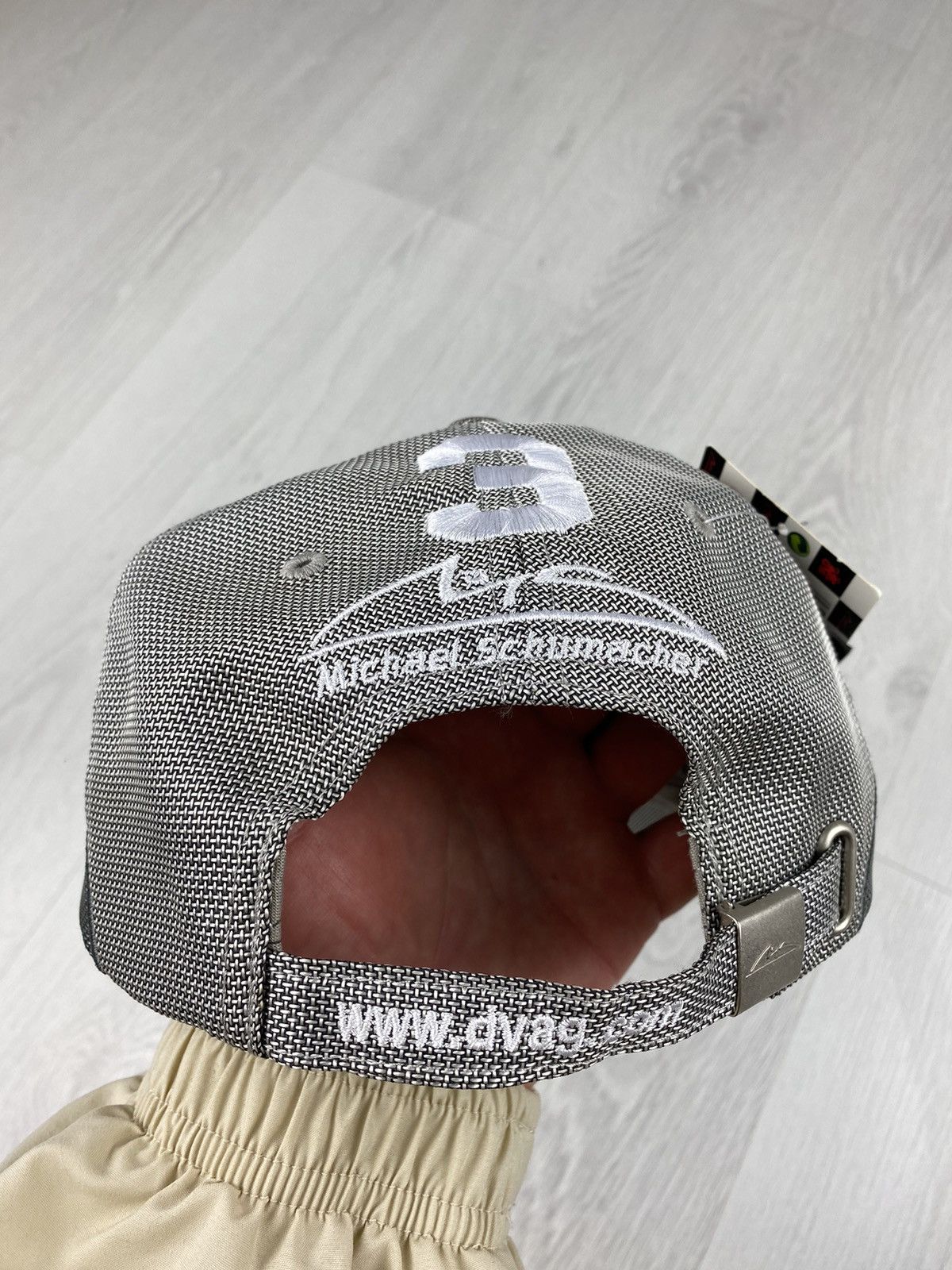 Vintage New! Michael Schumacher Cap Hat Ferrari BMW Marlboro Jaguar Size ONE SIZE - 3 Thumbnail