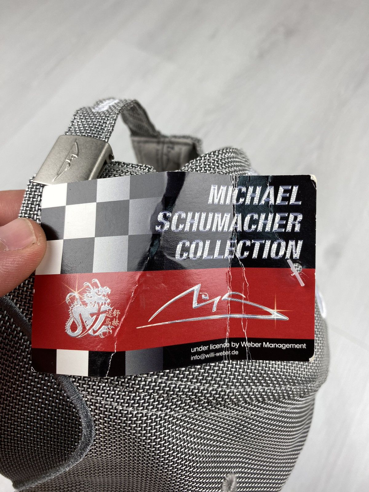 Vintage New! Michael Schumacher Cap Hat Ferrari BMW Marlboro Jaguar Size ONE SIZE - 5 Thumbnail