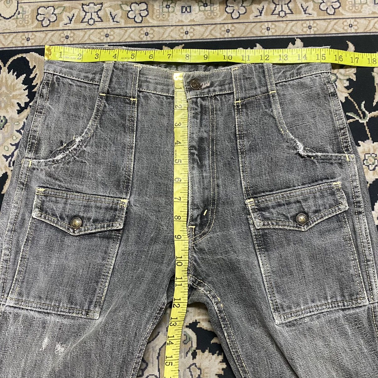 The Real McCoy's Vintage Joe McCoy Denim Bush Pants Size US 30 / EU 46 - 16 Thumbnail