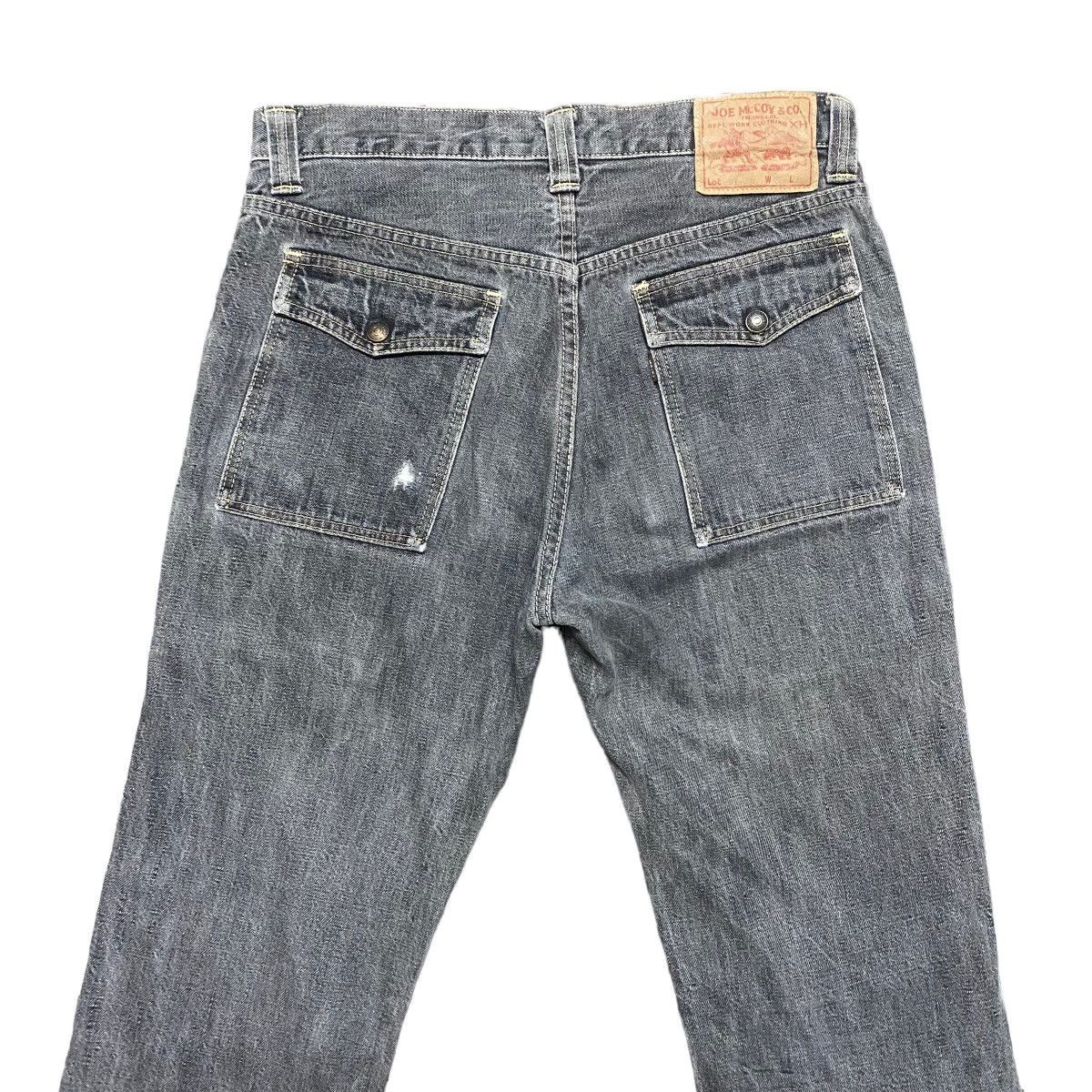 The Real McCoy's Vintage Joe McCoy Denim Bush Pants Size US 30 / EU 46 - 8 Thumbnail