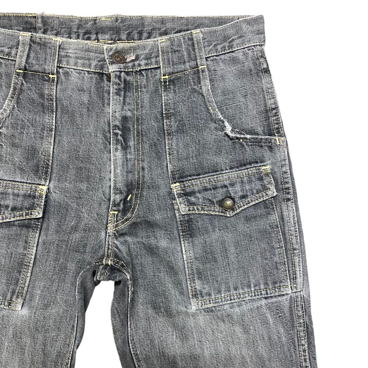 The Real McCoy's Vintage Joe McCoy Denim Bush Pants Size US 30 / EU 46 - 5 Thumbnail