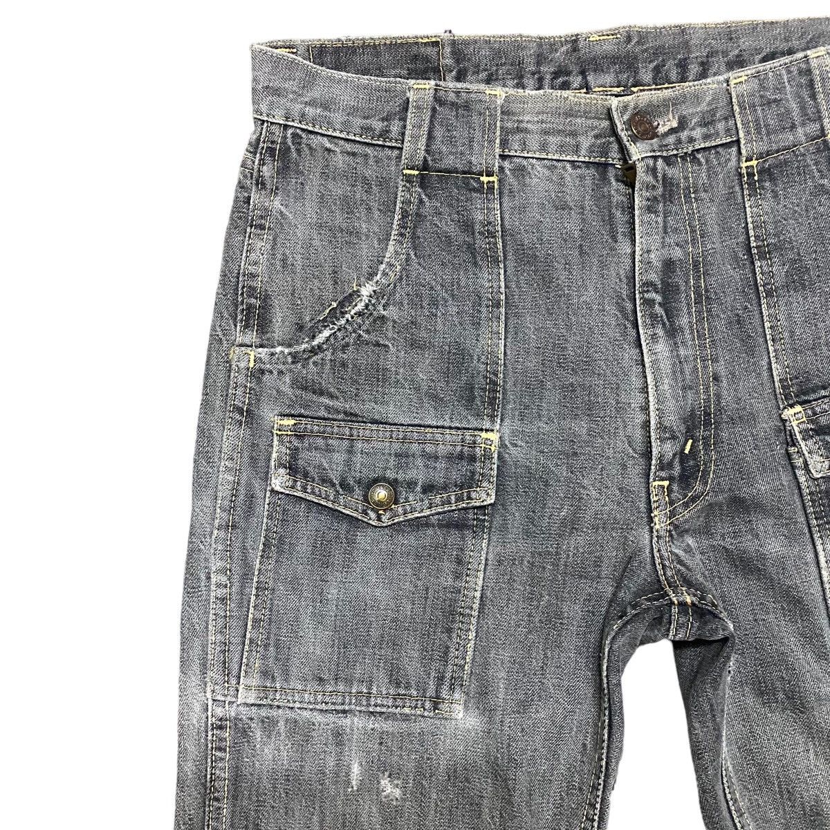 The Real McCoy's Vintage Joe McCoy Denim Bush Pants Size US 30 / EU 46 - 4 Thumbnail