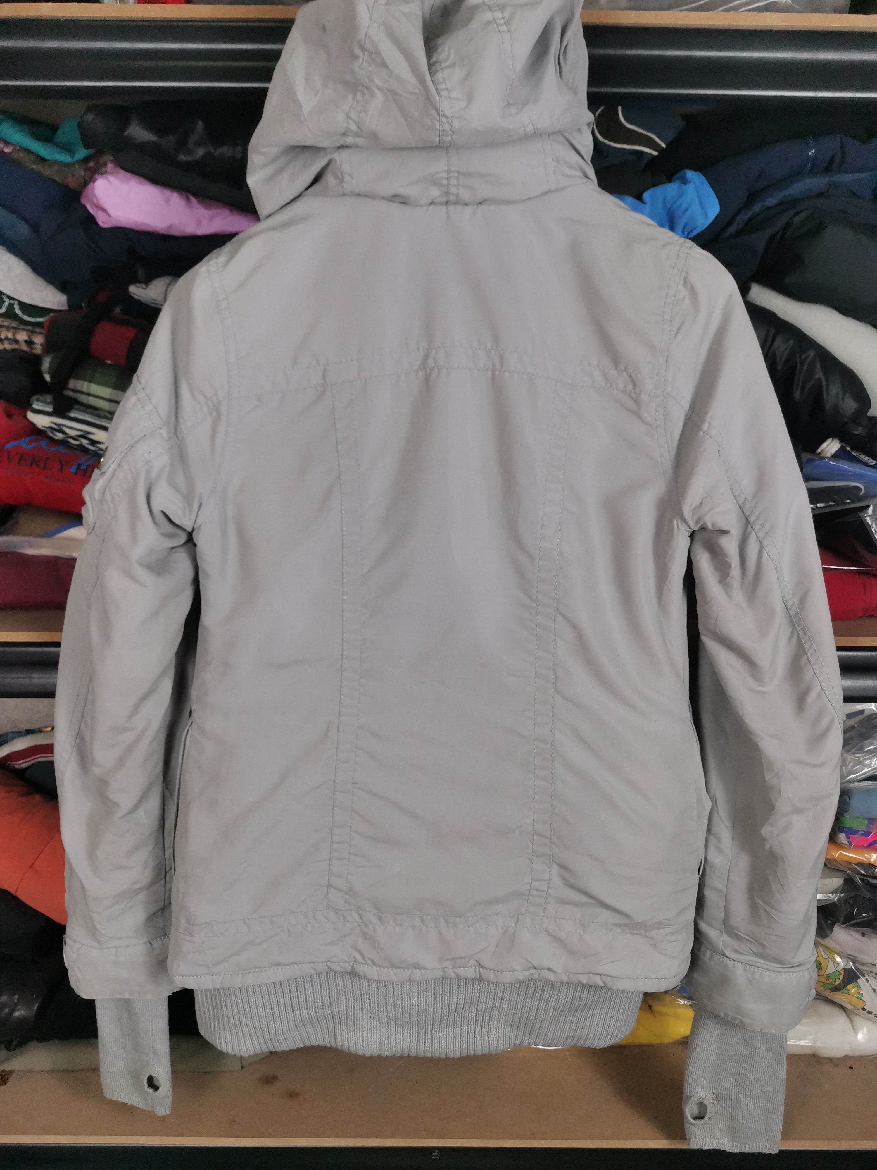 Japanese Brand Vintage Sly Baroque Japan Limited Parachute Bomber Jacket Size S / US 4 / IT 40 - 4 Thumbnail