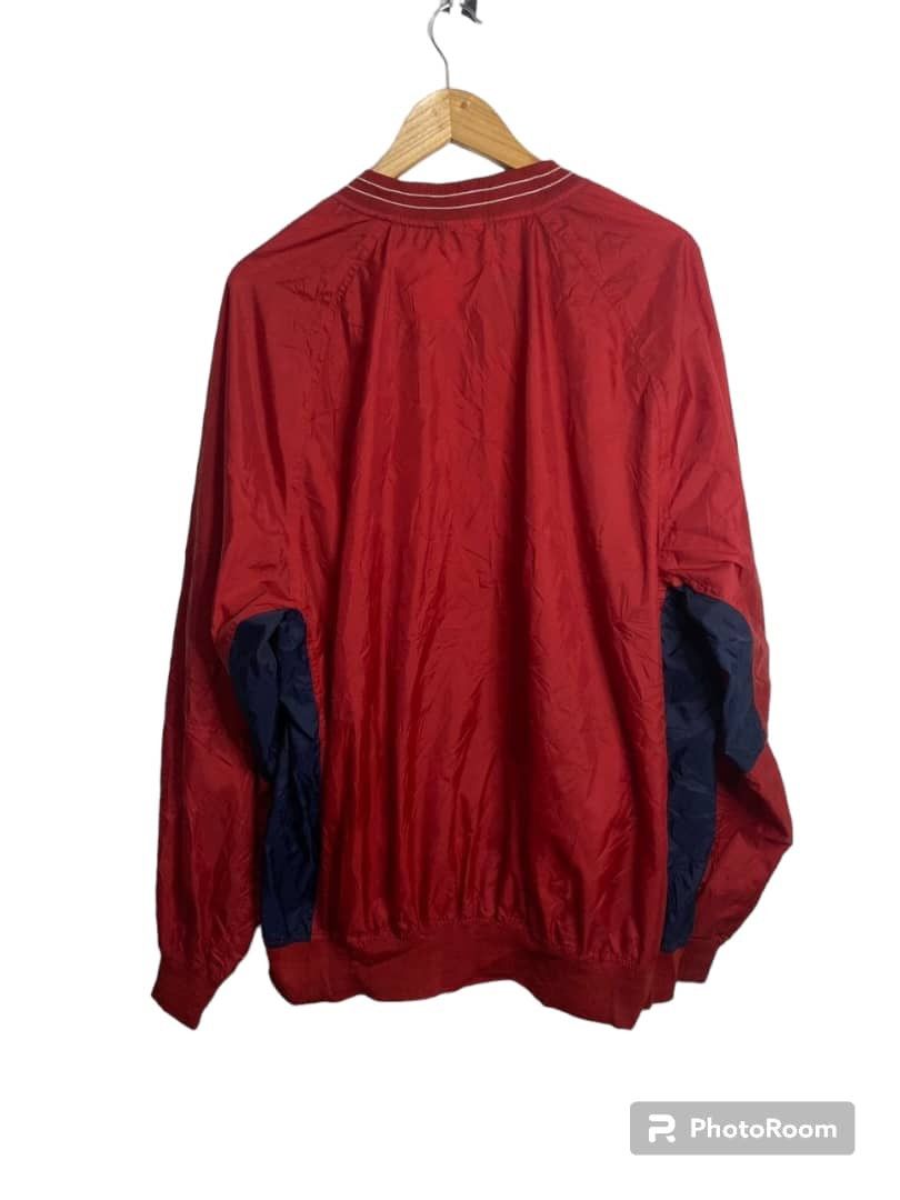 Nike × Vintage Vintage 90s Nike Center Swoosh Pullover Windbreaker Jacket Size US XL / EU 56 / 4 - 6 Thumbnail