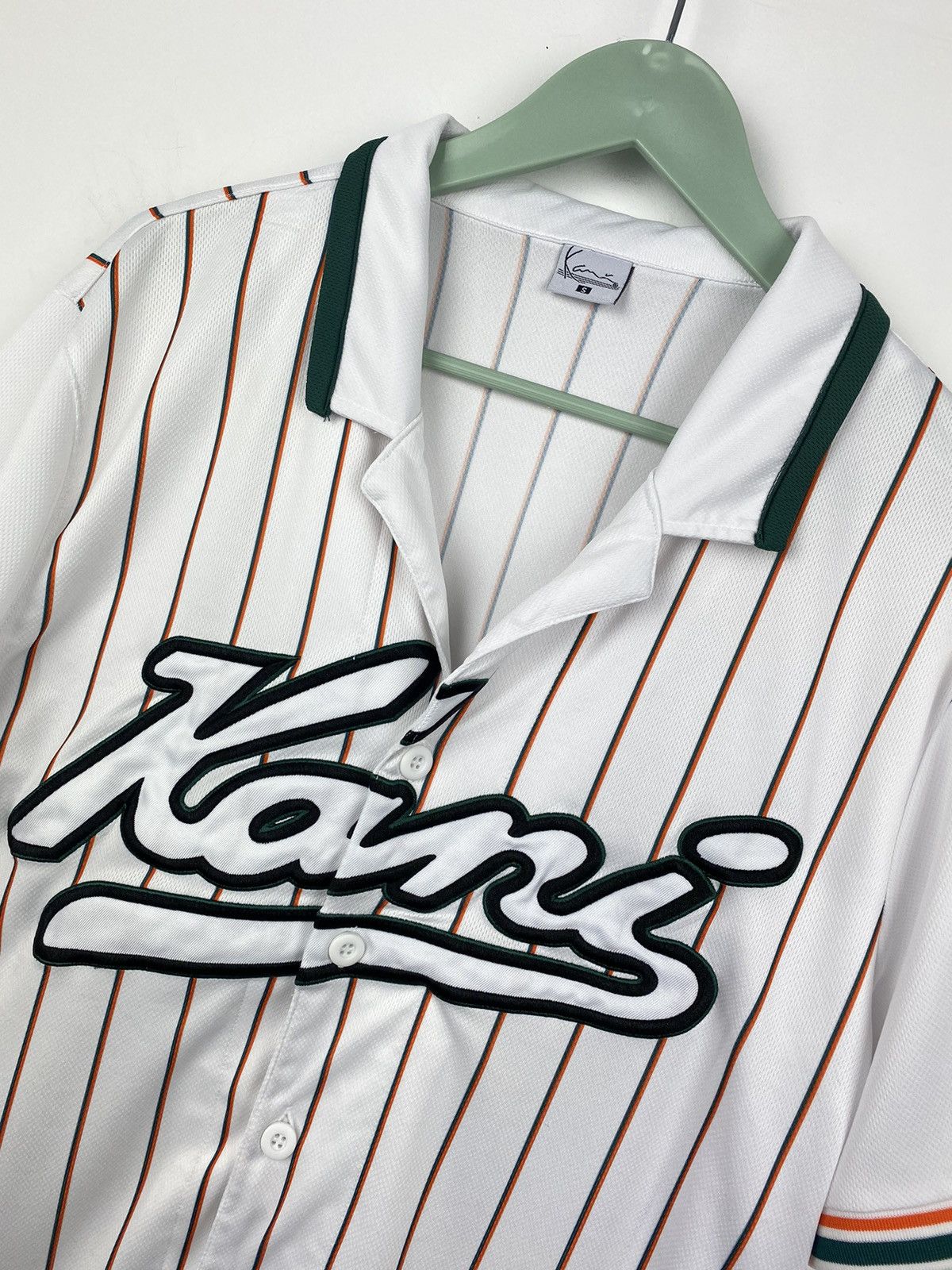 Karl Kani Karl Kani Big Logo Basketball Jersey Shirt Stussy Fubu Size US S / EU 44-46 / 1 - 2 Thumbnail