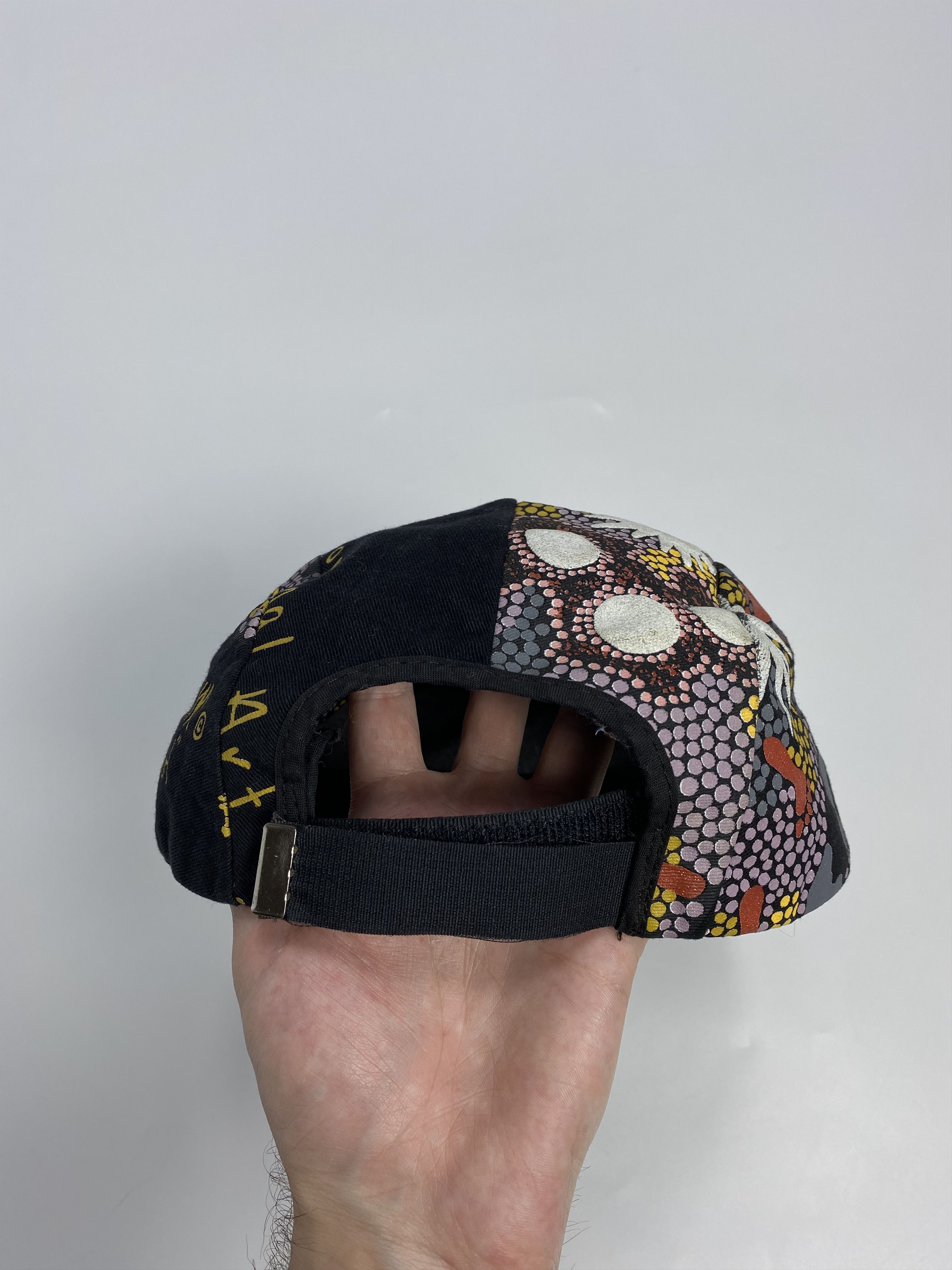 Vintage Bulurru 90s Vintage Australian Aboriginal Art Panel Cap Size ONE SIZE - 4 Thumbnail