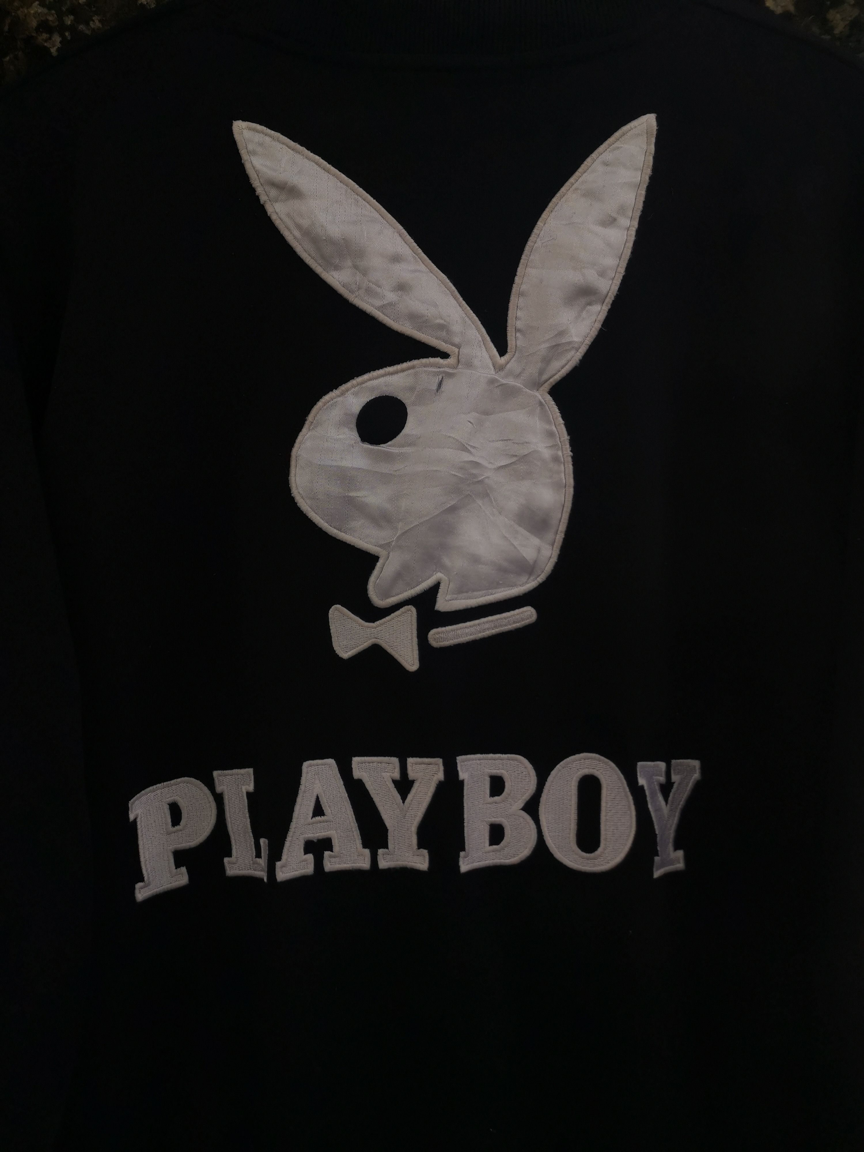 Playboy Vintage Playboy Big Logo Sweatshirt Size US M / EU 48-50 / 2 - 2 Thumbnail
