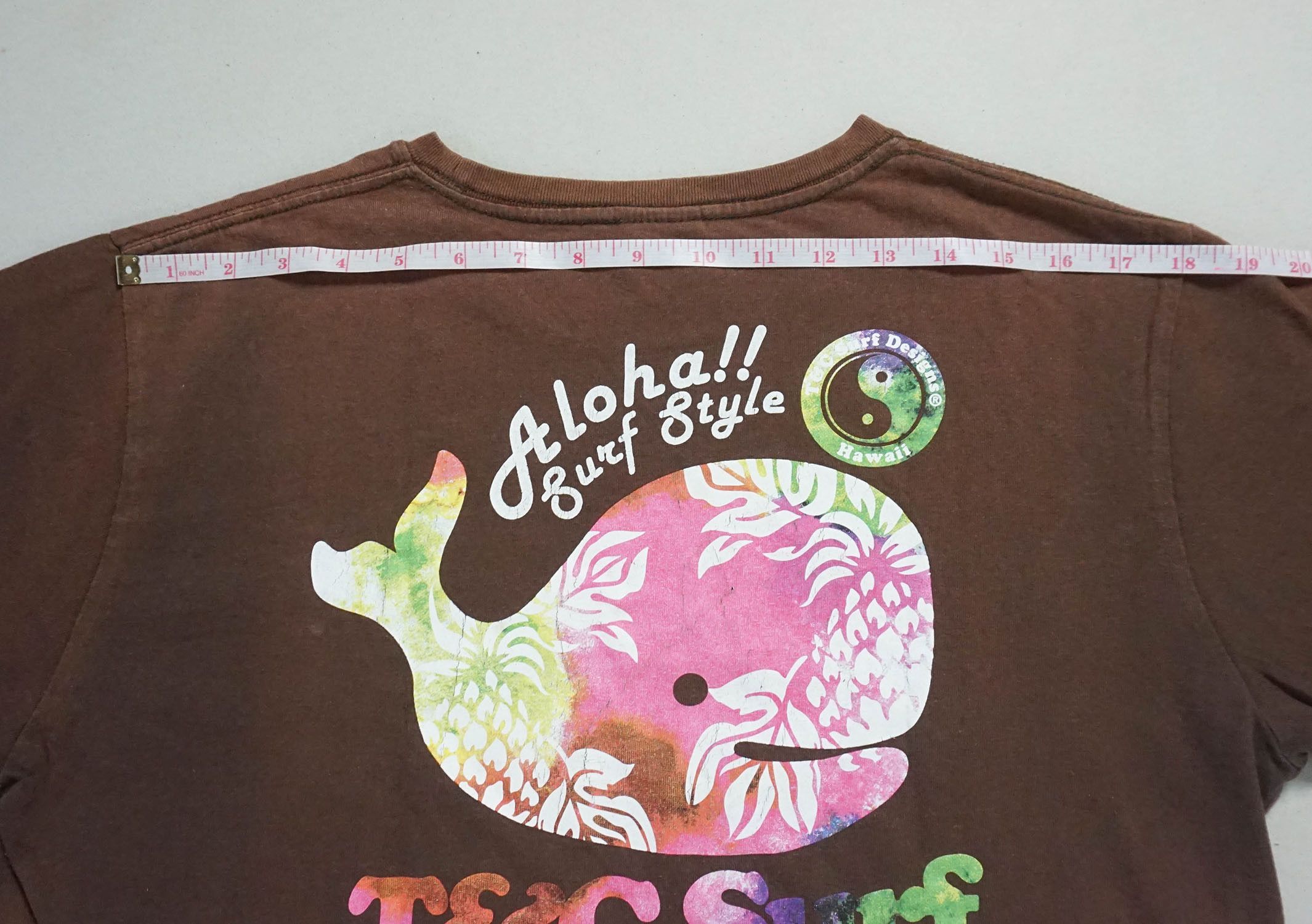 Vintage T&C SURF Aloha Hawaii T-shirt Size US M / EU 48-50 / 2 - 11 Thumbnail