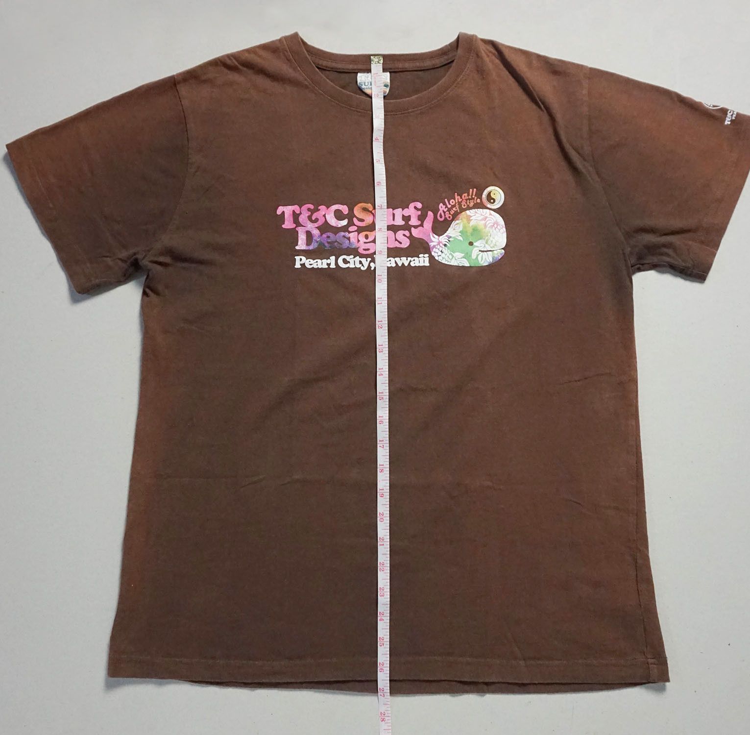 Vintage T&C SURF Aloha Hawaii T-shirt Size US M / EU 48-50 / 2 - 10 Thumbnail