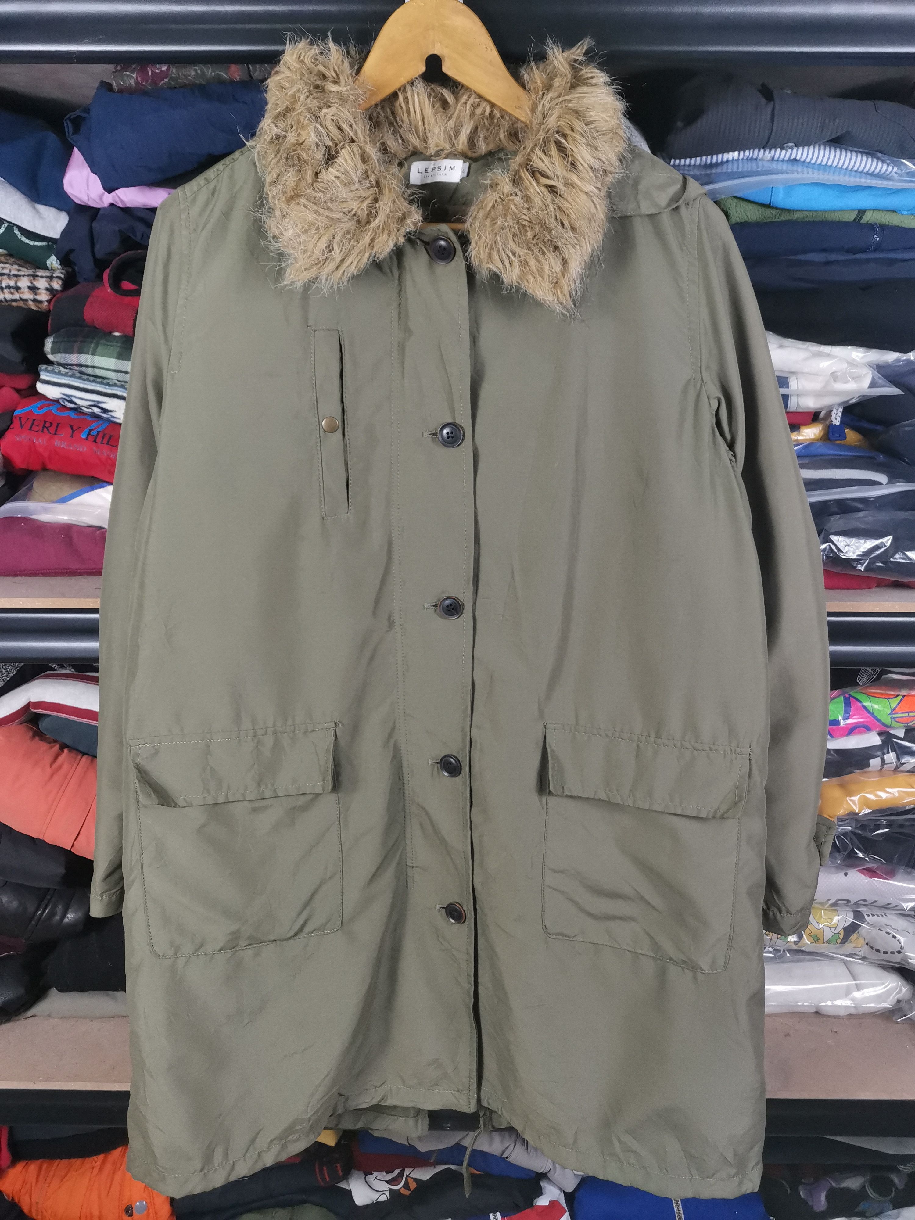 If Six Was Nine Vintage Japanese Fur Collar Jacket By Lepsim Size US L / EU 52-54 / 3 - 1 Thumbnail