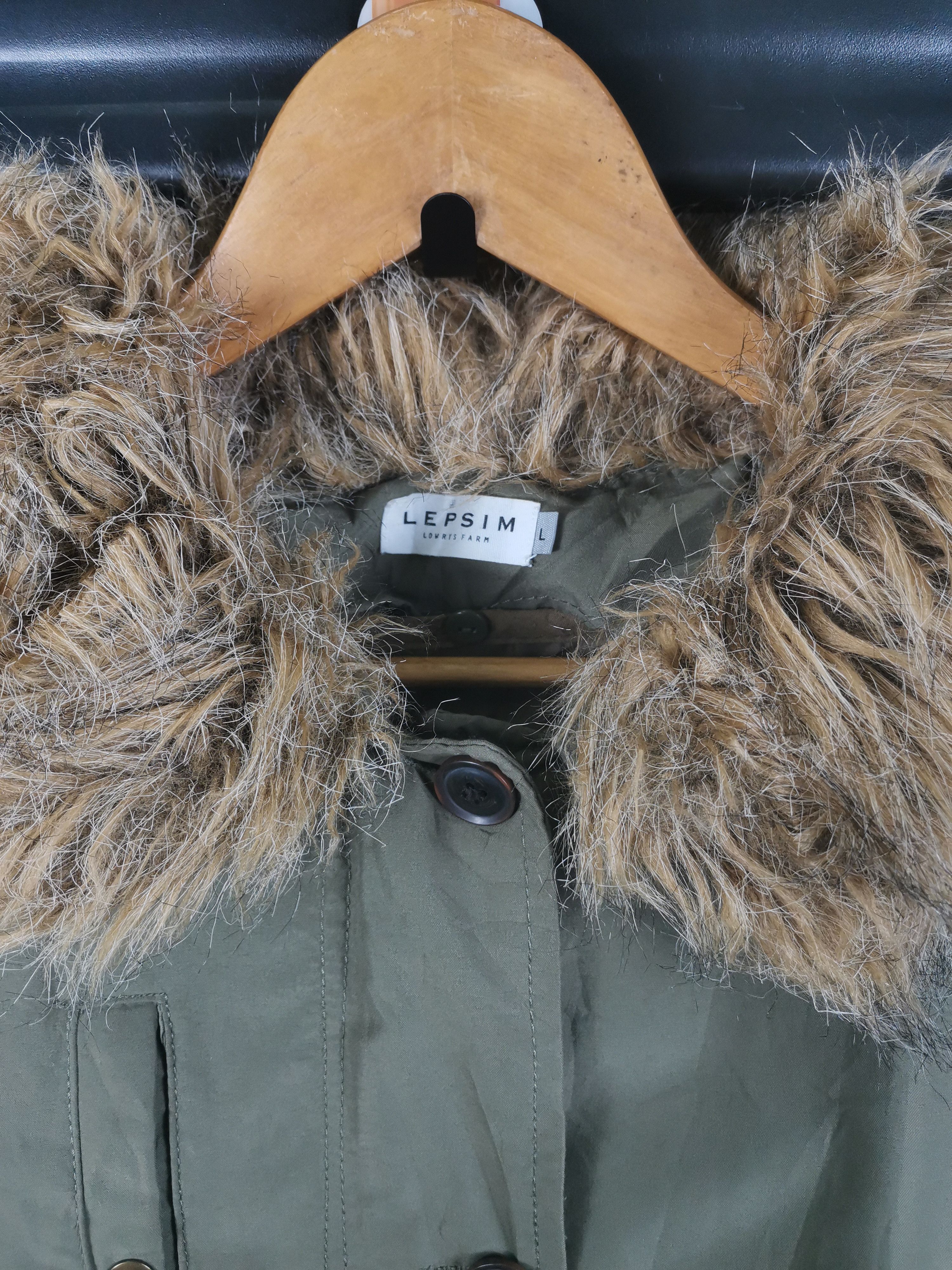 If Six Was Nine Vintage Japanese Fur Collar Jacket By Lepsim Size US L / EU 52-54 / 3 - 4 Thumbnail