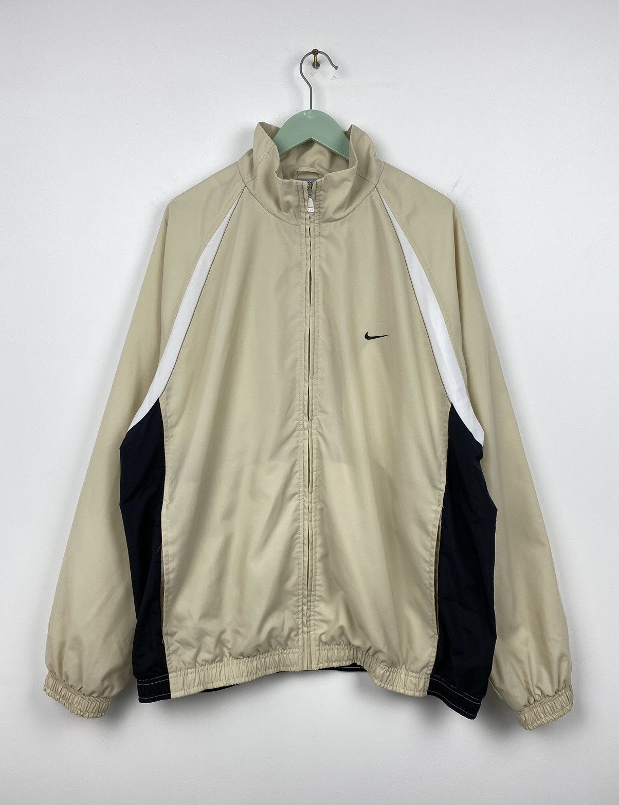 Nike Vintage Y2K Nike Logo Swoosh Jacket like Stussy Ed Hardy Size US XL / EU 56 / 4 - 1 Thumbnail