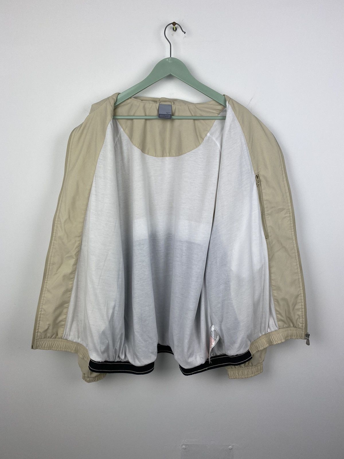 Nike Vintage Y2K Nike Logo Swoosh Jacket like Stussy Ed Hardy Size US XL / EU 56 / 4 - 6 Thumbnail